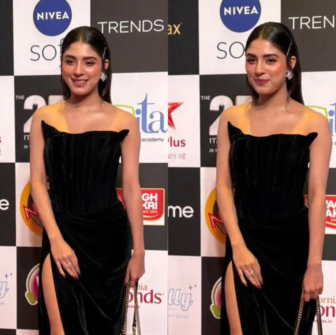 Adrija Roy Makes a Striking Style Statement in a Black Dress at the ITA Awards