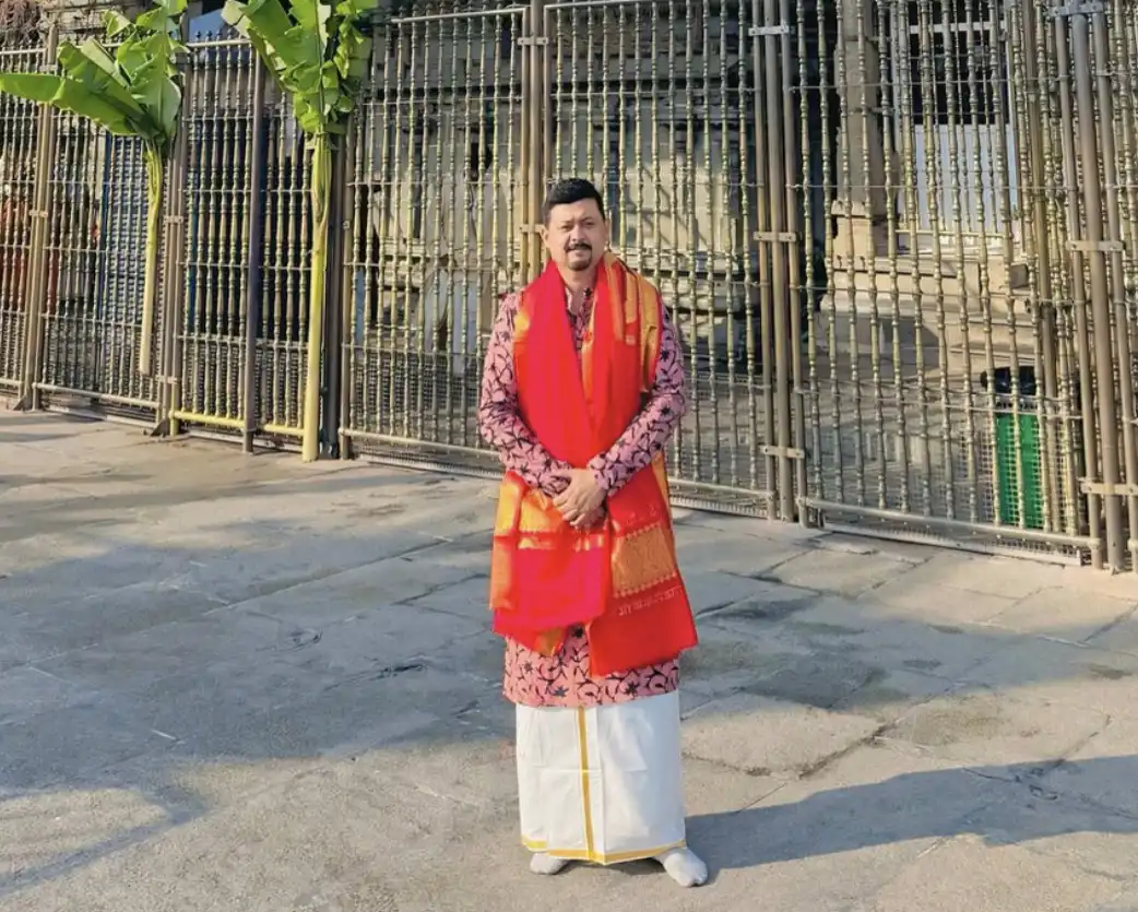 Actor-Producer Swapnil Joshi Starts the New Year with a Spiritual Visit to Tirupati Balaji!