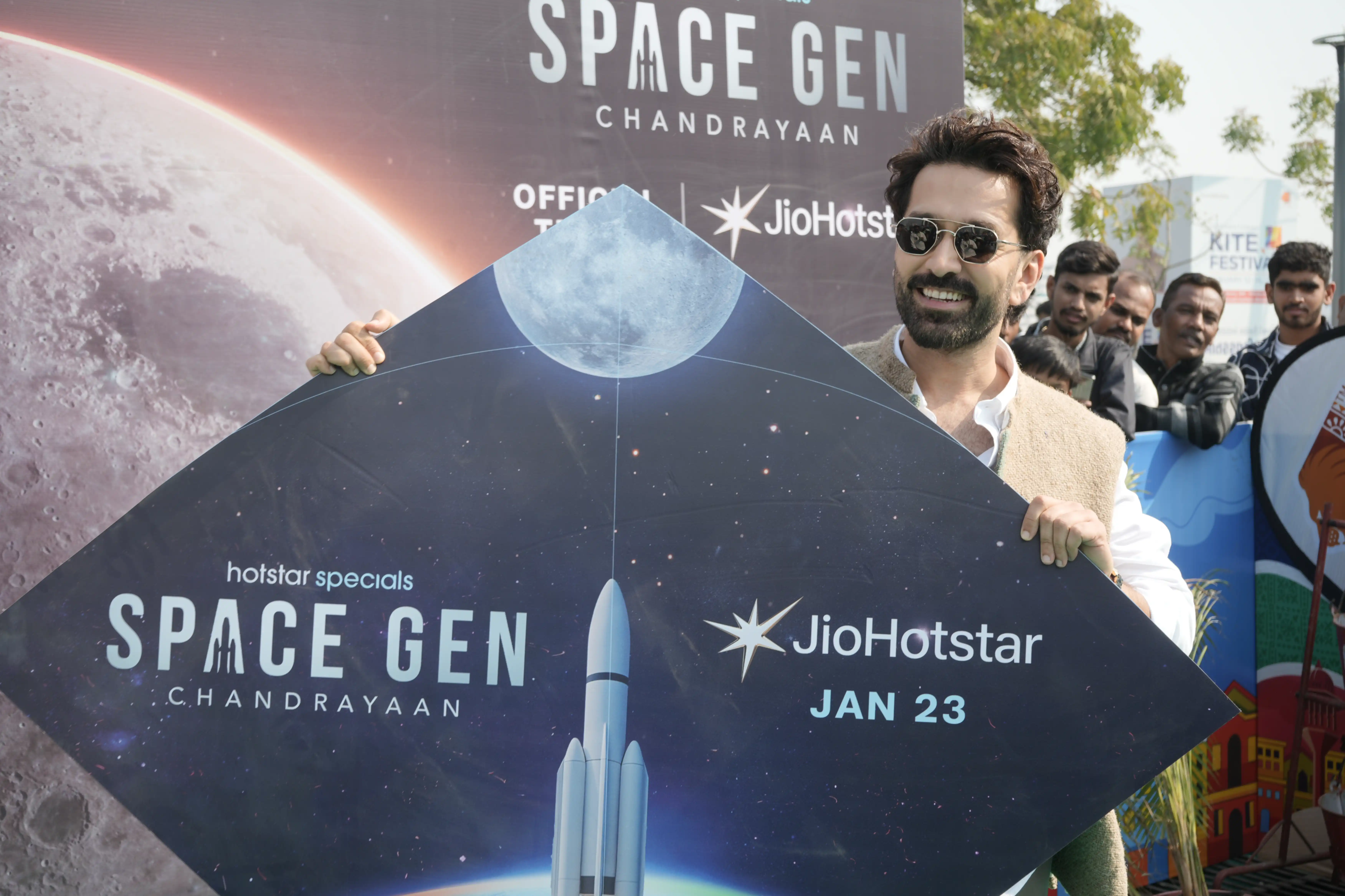 Nakuul Mehta in Ahmedabad for Flower Show and International Kite Festival 2026