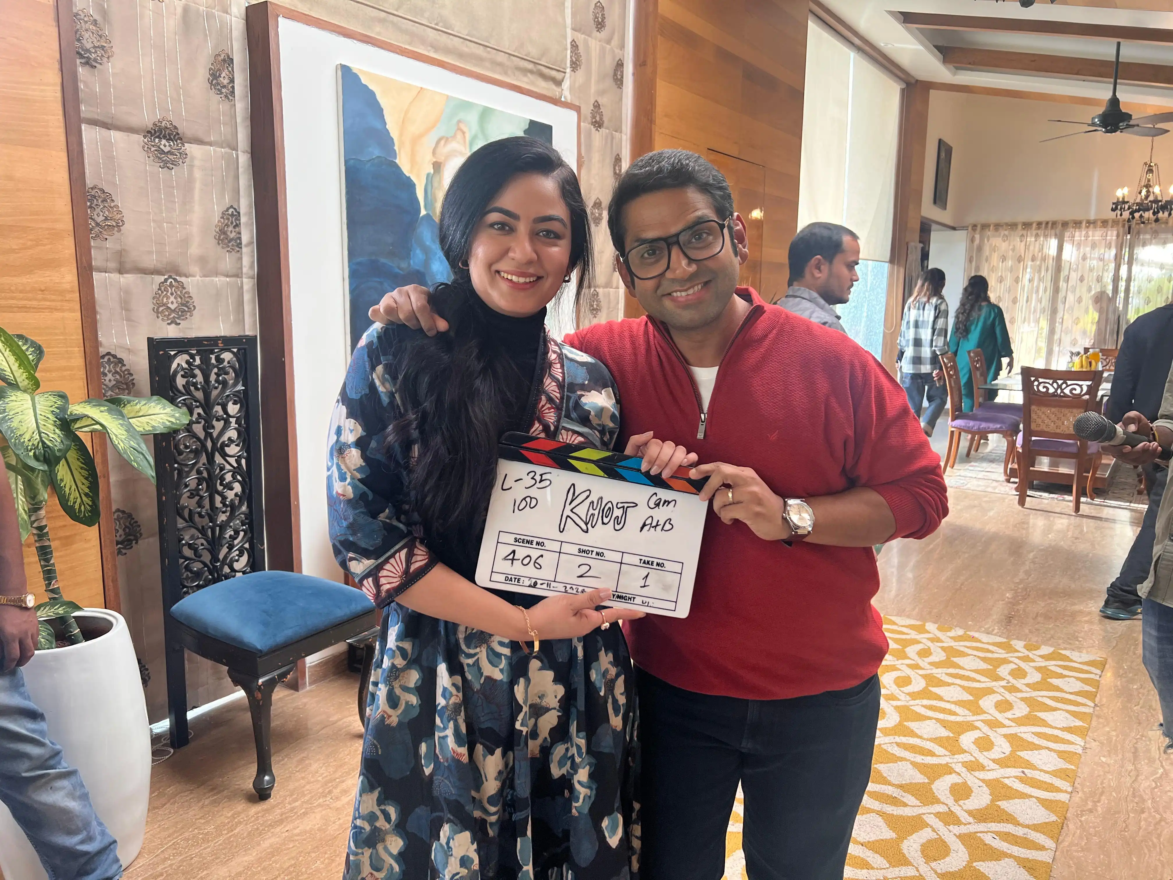 Raviraa Bhardwaj's working experience with Actor Sharib Hashm