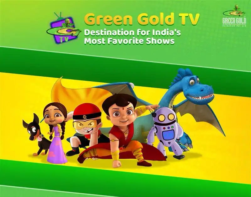Green Gold Animation debuts ‘Green Gold TV’, bringing premium kids & family entertainment to India’s FAST TV landscape