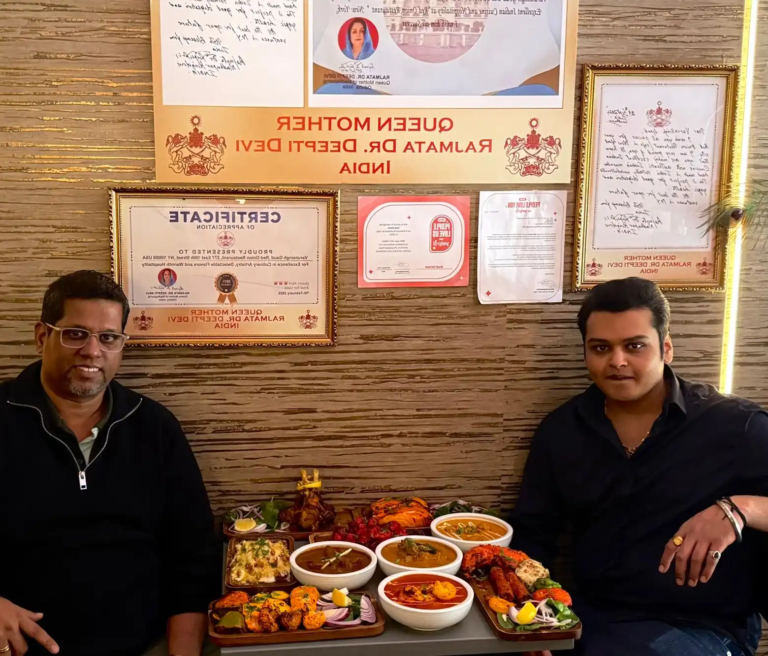Red Onion NYC: A Royal Journey Through Indian Flavors by Chefs Anthony Fernandes & Varun Goud