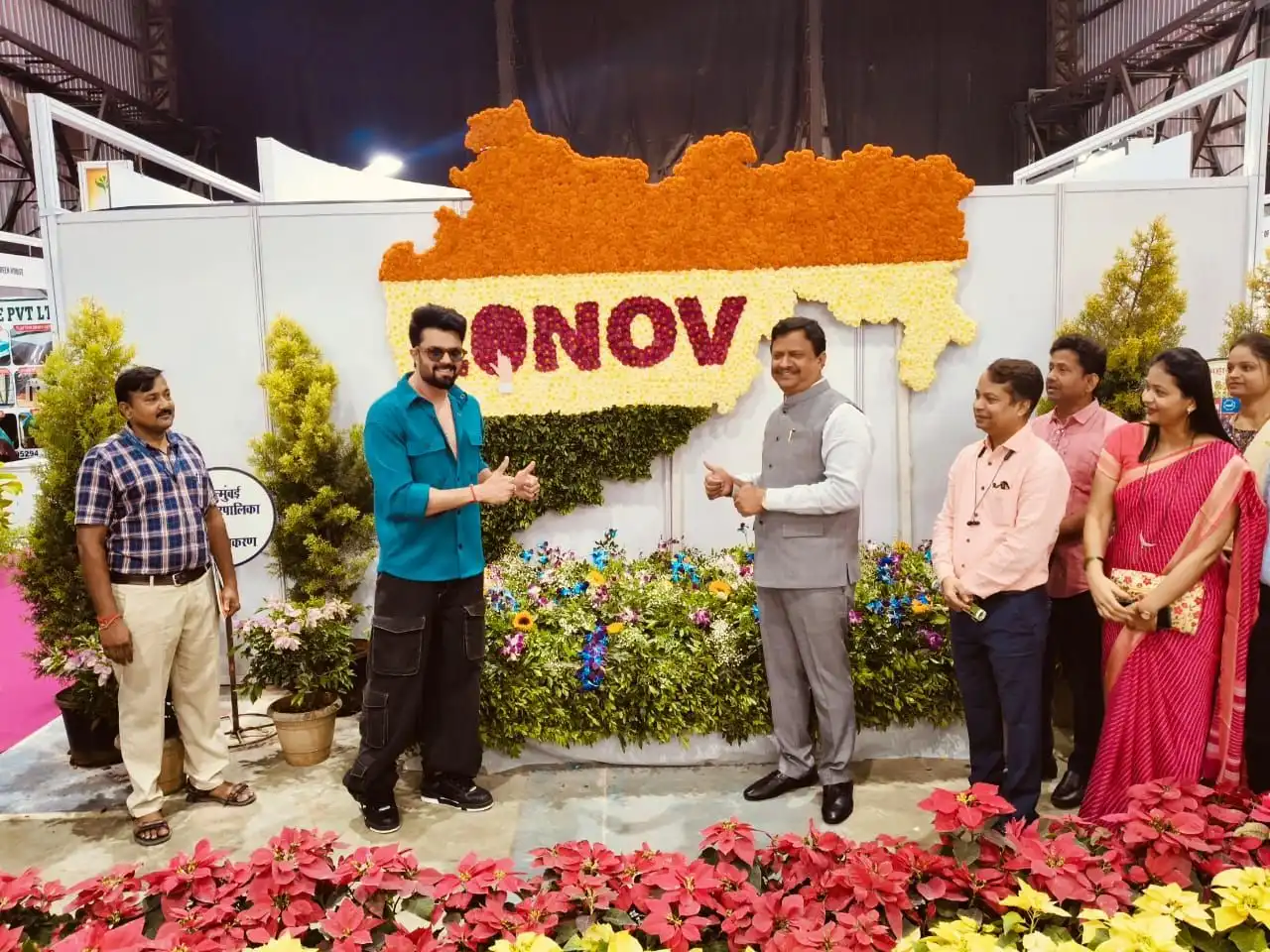 Manish Paul Kicks Off International Flora Expo with Distinguished Dignitaries