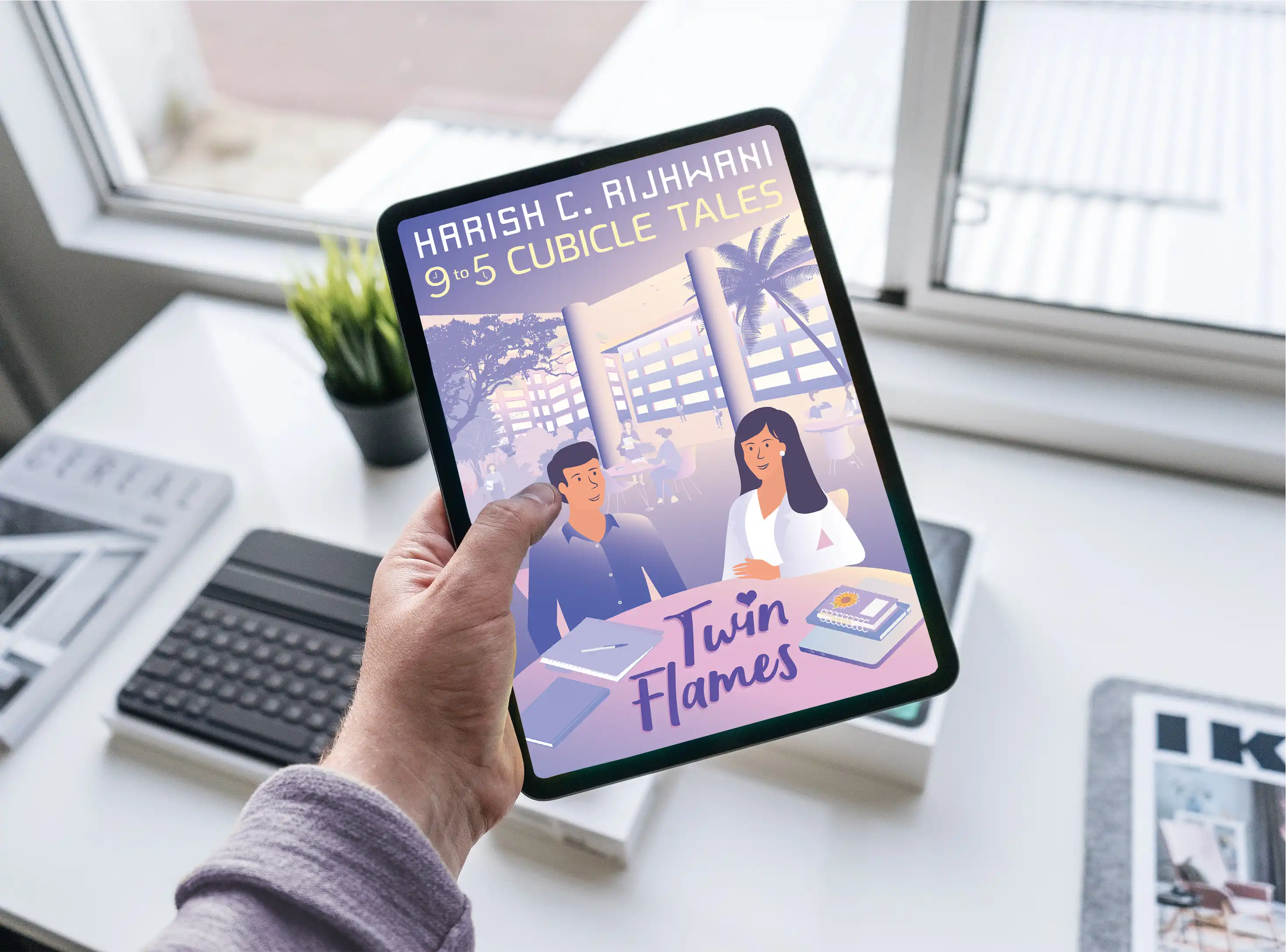 Unveiling ‘9 to 5 Cubicle Tales: Twin Flames’ by author Harish C. Rijhwani