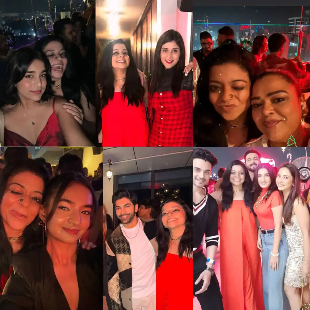 Nivedita Basu Hosts a Grand Christmas Party at Luft in the Air