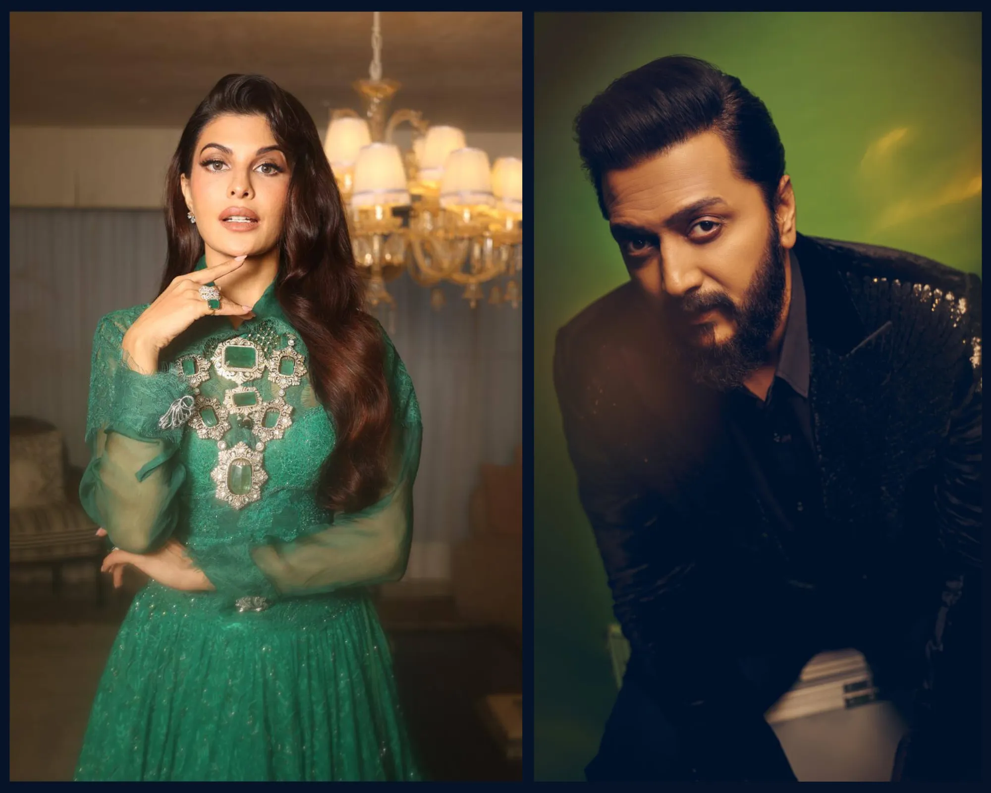 Jacqueline Fernandez & Riteish Deshmukh: PETA India's 'Most Beautiful Vegetarians' 2024