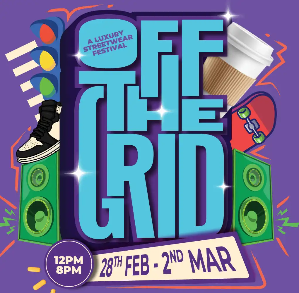  Off The Grid: A Luxury Streetwear Festival Powered by AYC Arrives at the Jio World Plaza