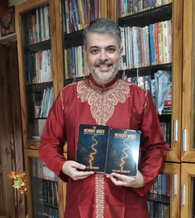 Author Rajesh Seshadri announced The Memory Wars