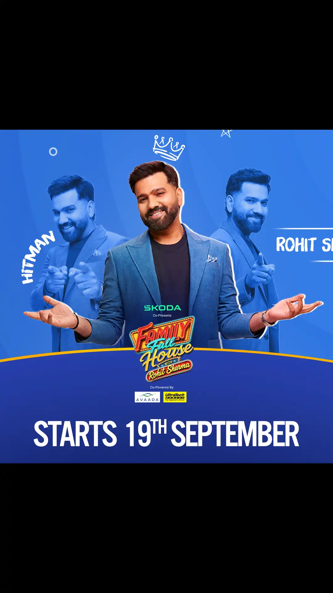 Family Full House with Rohit Sharma’ - Sony Pictures Networks India unveils new show title