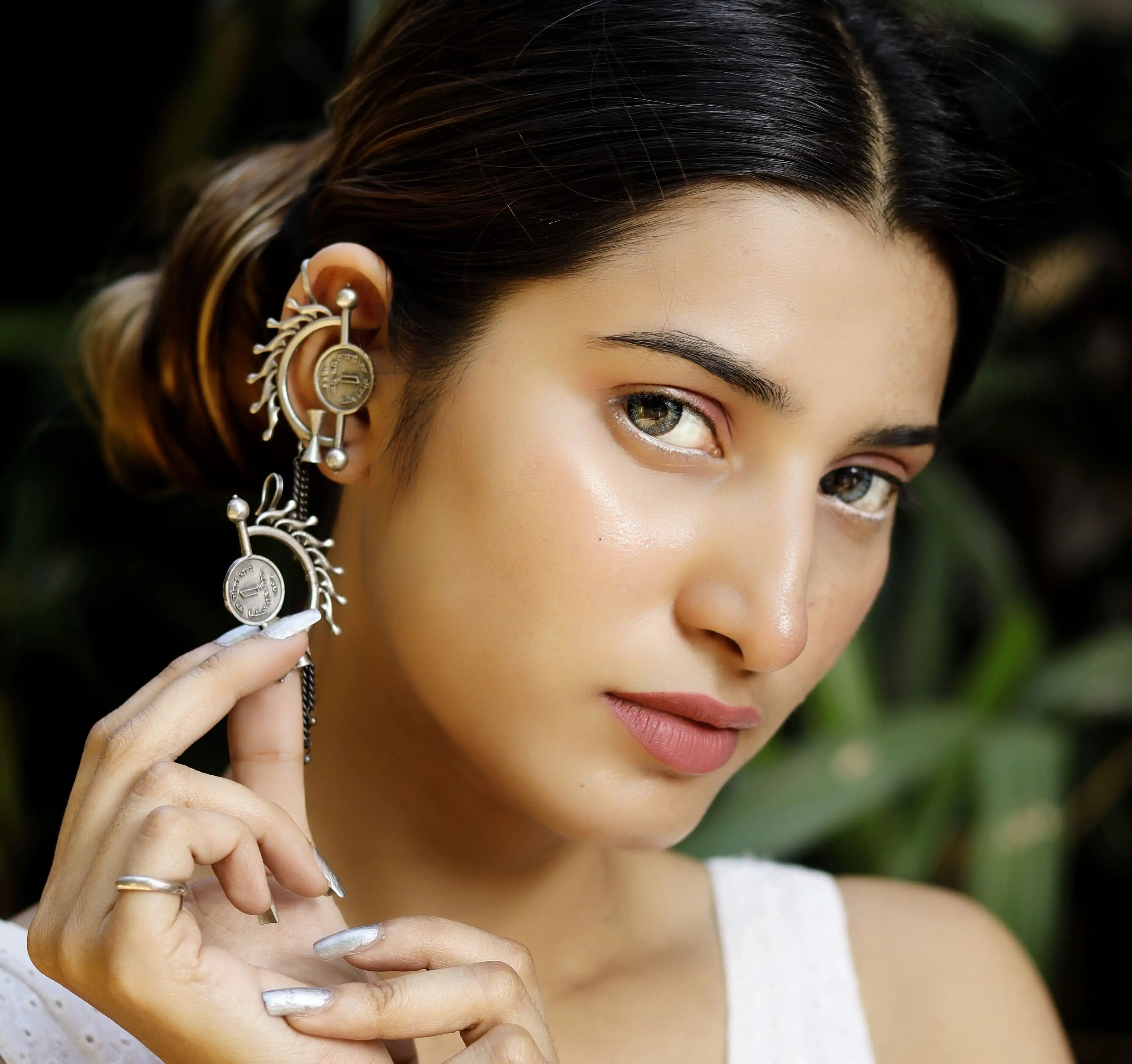 Style your Holi Look with Silver Accessories from BINNI