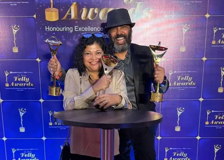  A big win for power couple Mrinal Jha and Abhigyan Jha at the Telly Awards 2025