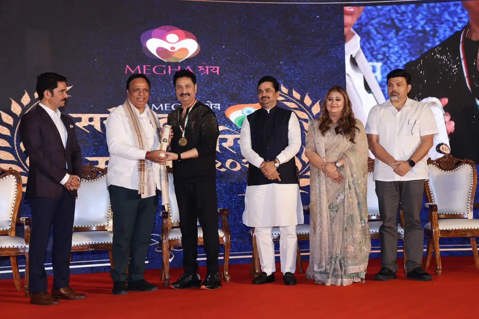 Celebs Shine At Seema Singh’s Sarvottam Nagrik Samman 2025