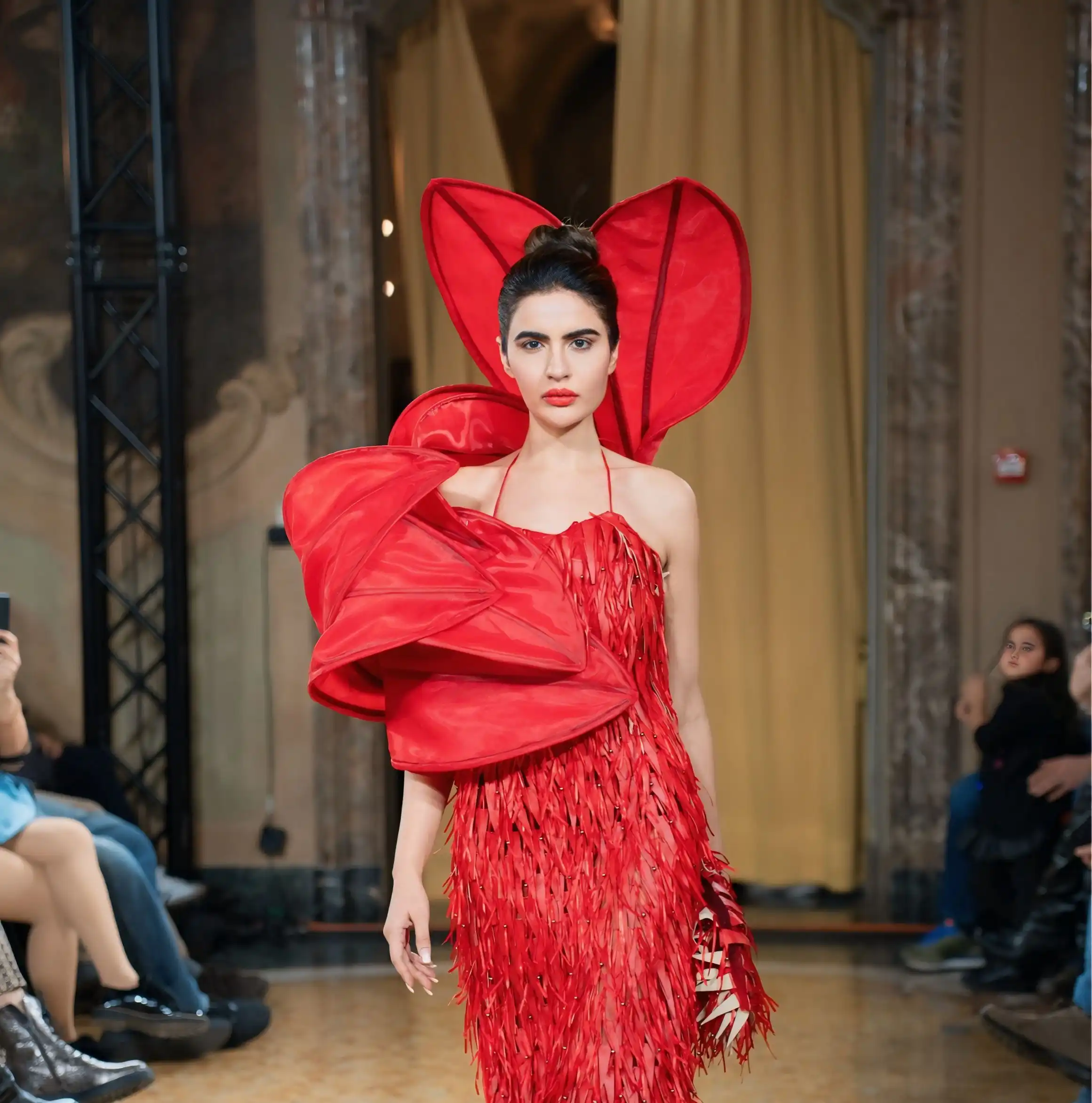 Deepti Sadhwani Represents India with Pride at Milan Fashion Week as a Showstopper!