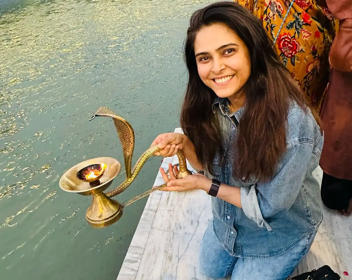 Madhurima Tuli takes a spiritual trip to Rishikesh