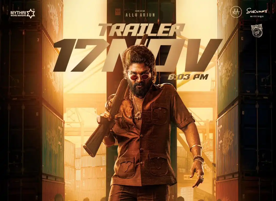 Trailer of Allu Arjun's Pushpa 2 will be released on November 17 in Patna