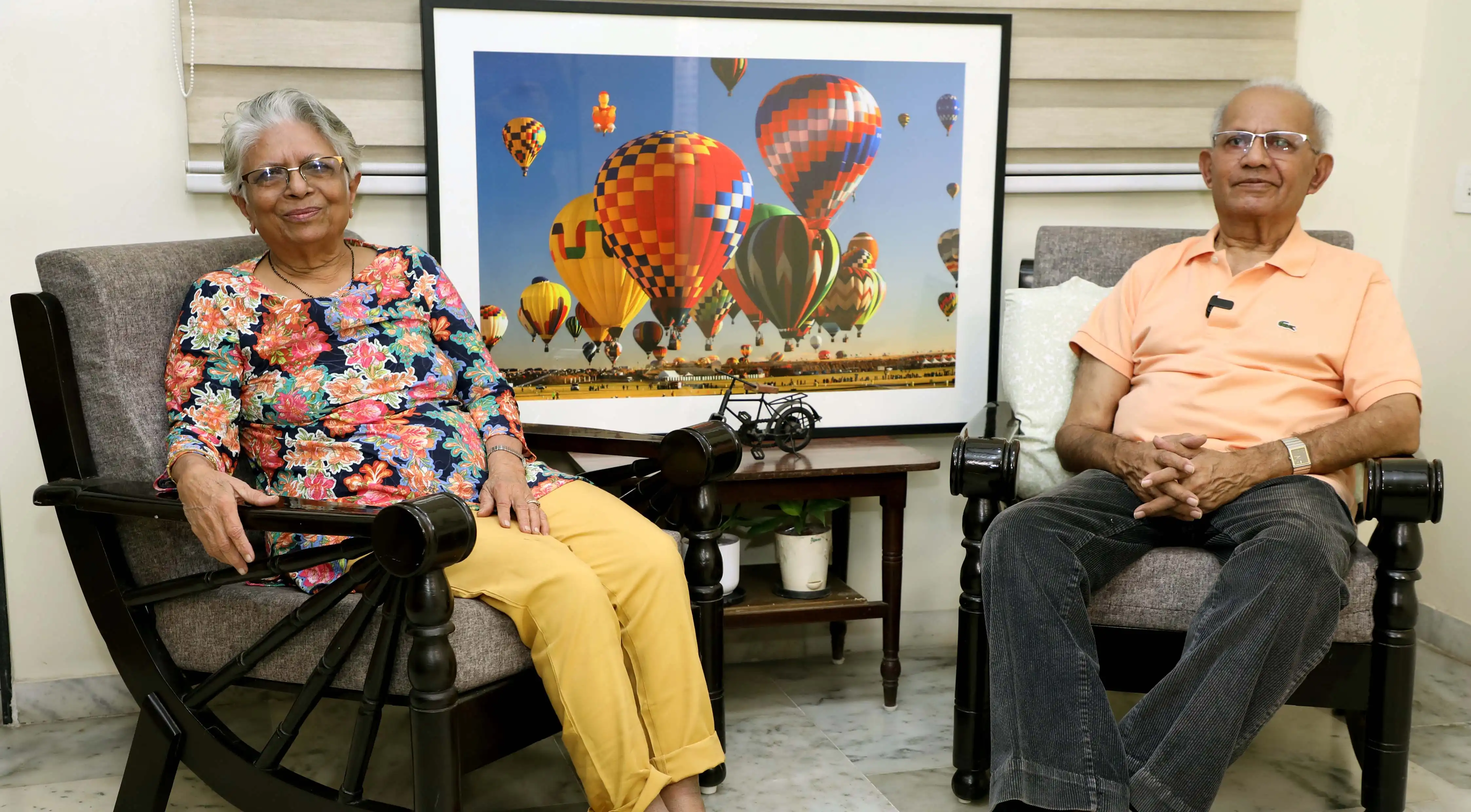 Geeta and Prakash Desai