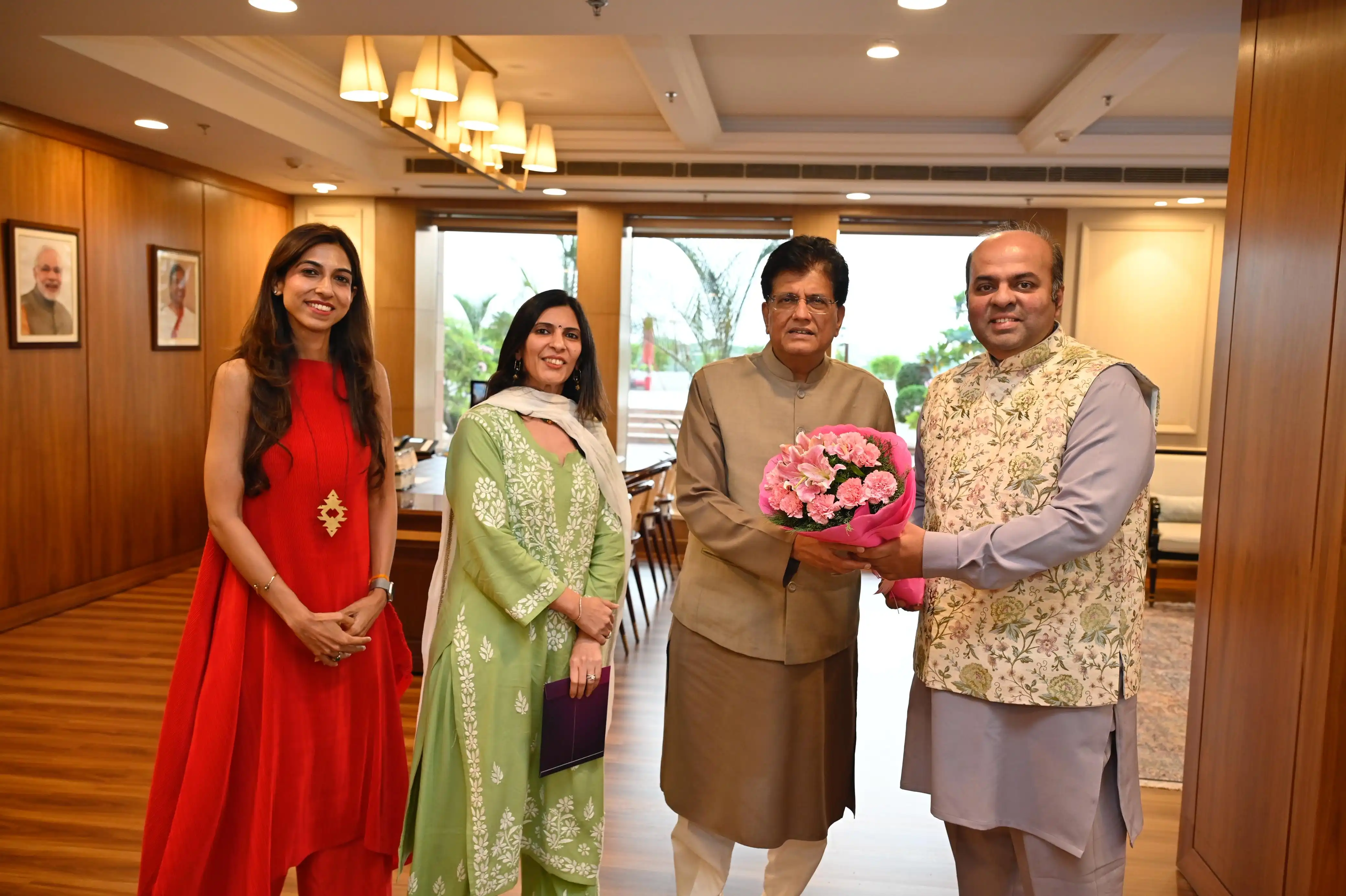 Union Minister Piyush Goyal Applauds Ameya Dabli’s Cultural Tour ‘Krishnaa – Music, Bliss & Beyond’