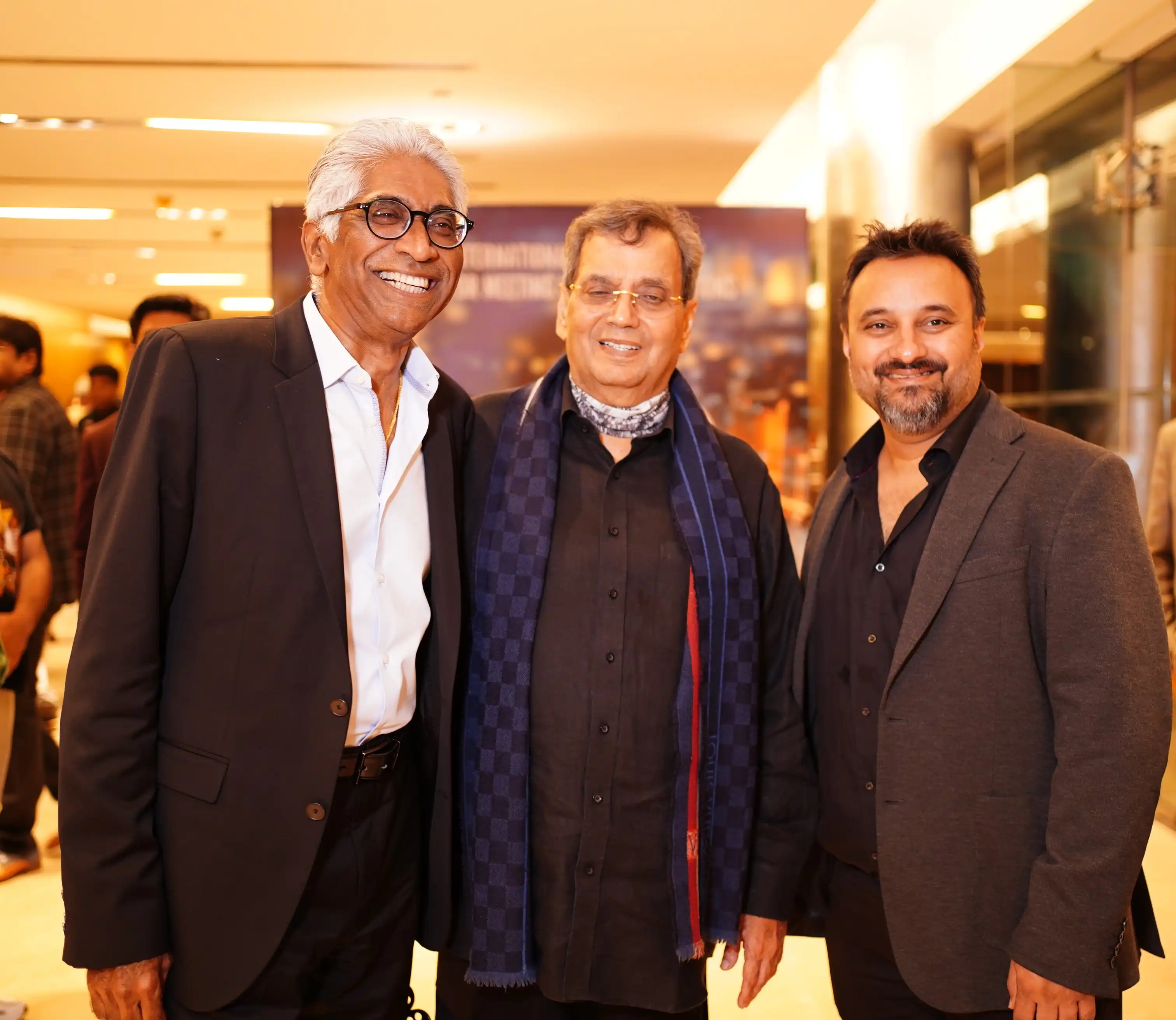 Subhash Ghai honours Ace Hollywood Producer Ashok Amritraj with IIFTC Global Indian Cinema Icon Award