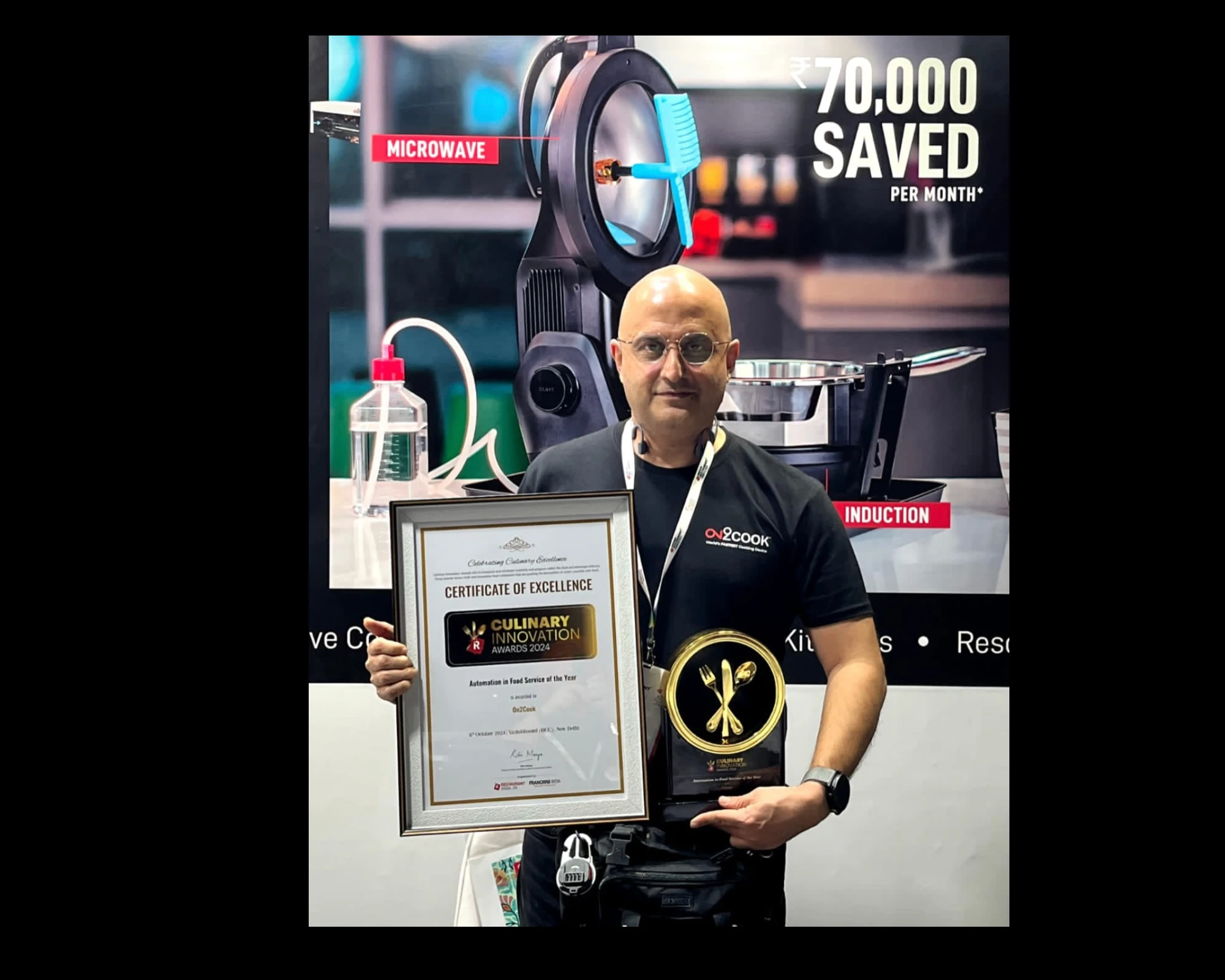 On2Cook bags Food Automation of the Year Award at Indian Restaurant Congress 2024