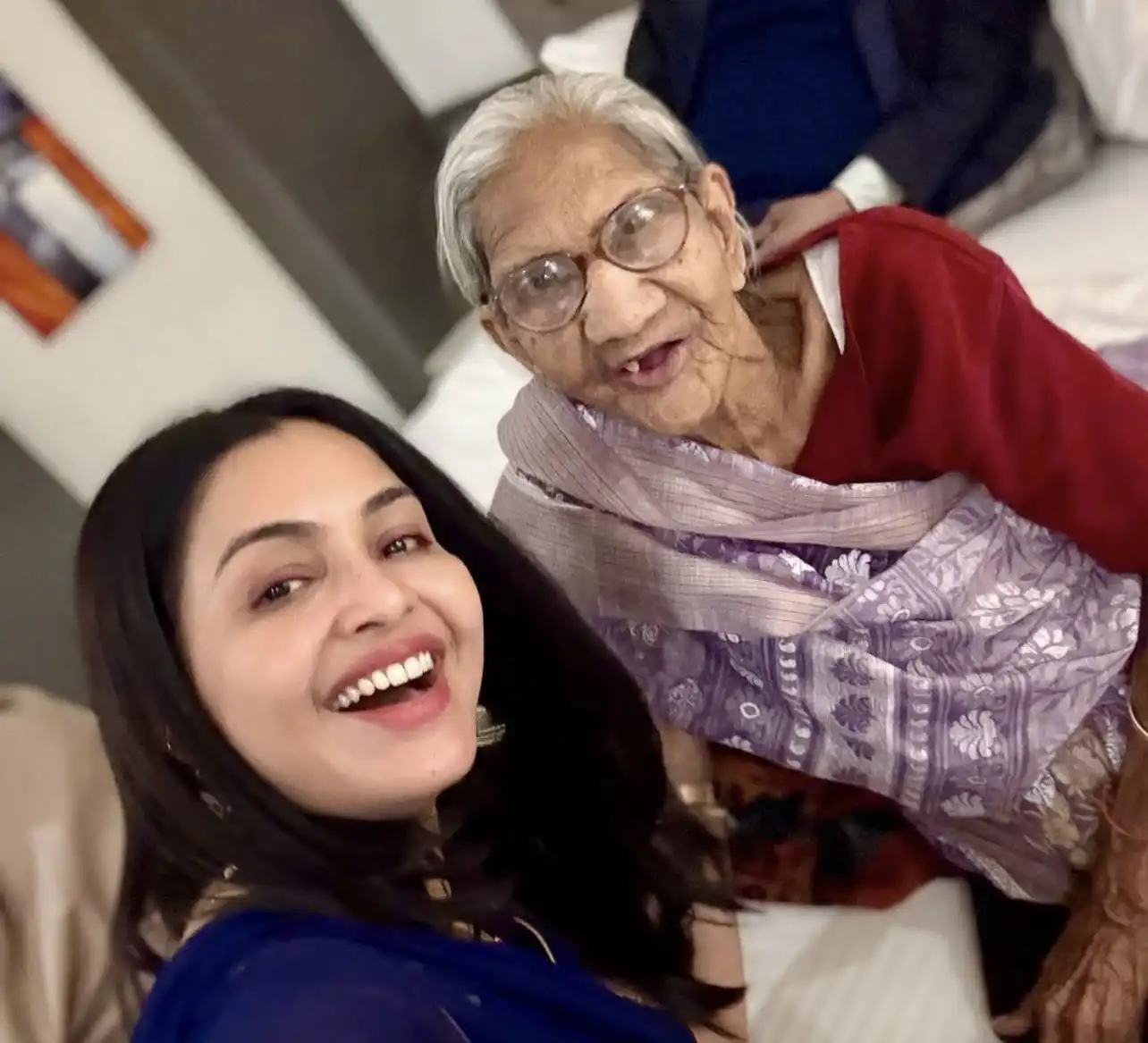 Shubhangi Atre is delighted on her grandmother turning 100!