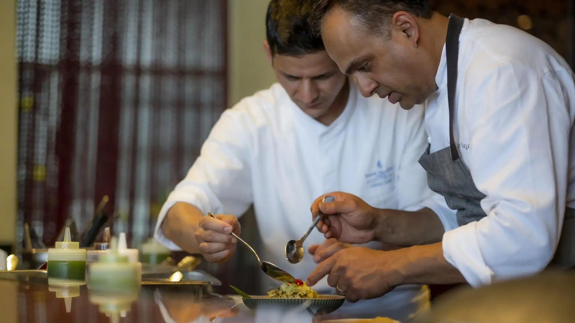 Chef Kishan Singh and Chef Hari Nayak at Baraabaru