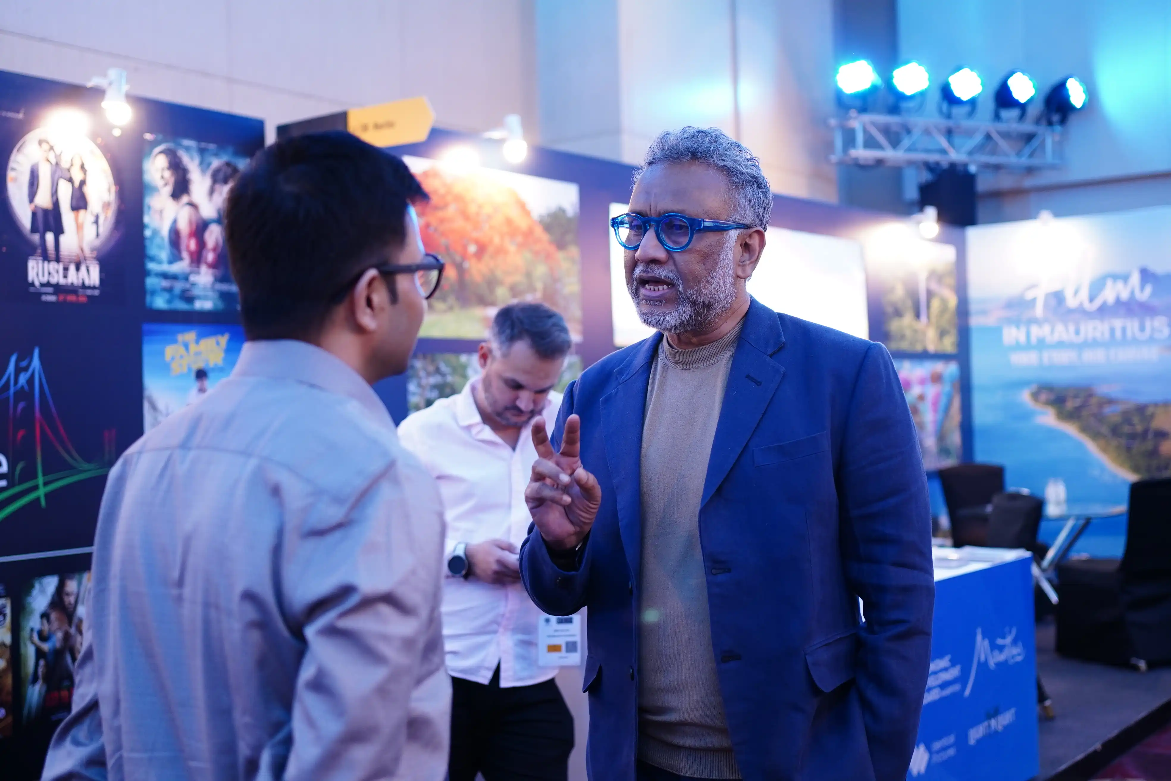Director Anubhav Sinha at the 11th India International Film Tourism Conclave (IIFTC) 