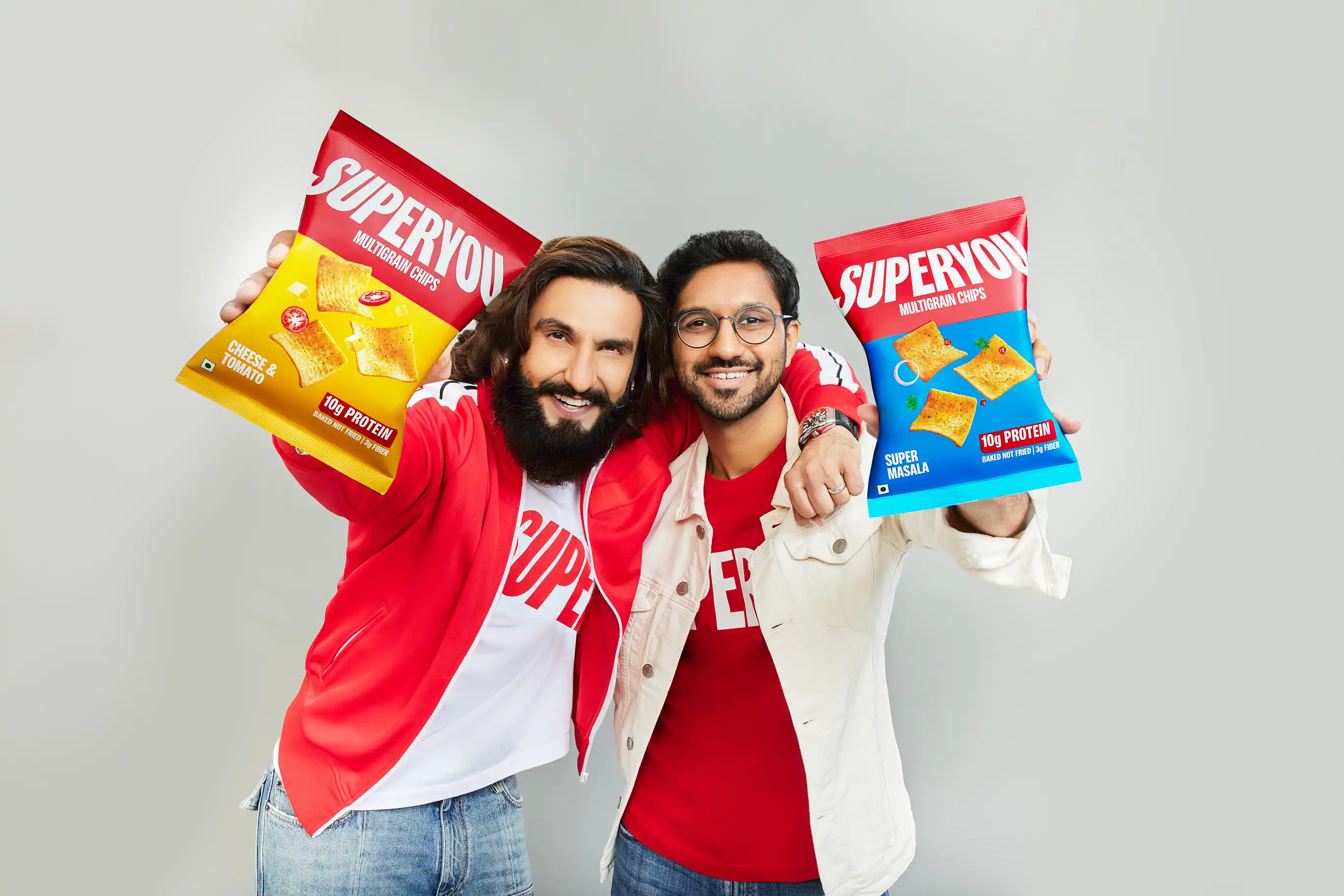 Powerhouse Ranveer Singh’s SuperYou Enters New Category with Protein-packed Multigrain Chips 