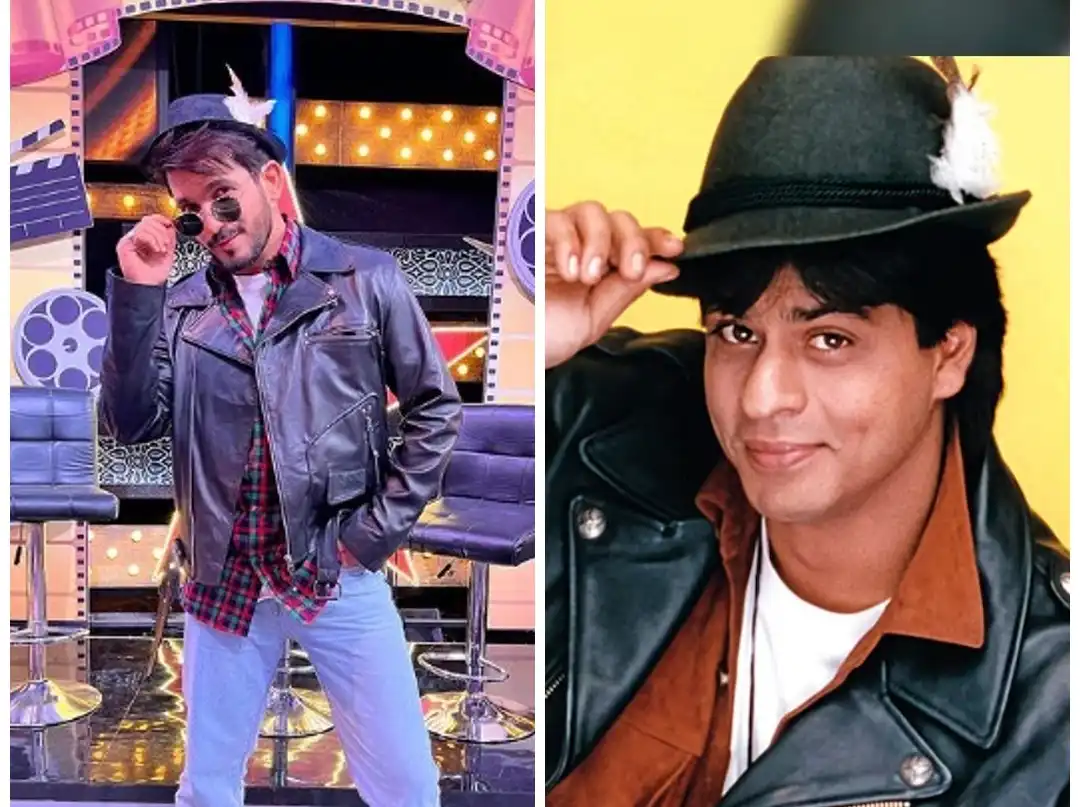 Arjun Bijlani does a SRK!