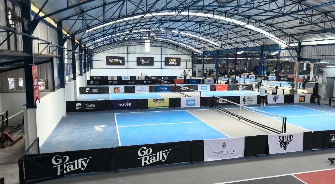 GoRally Launches India's Largest Indoor Pickleball-Padel Facility in Whitefield, Bengaluru
