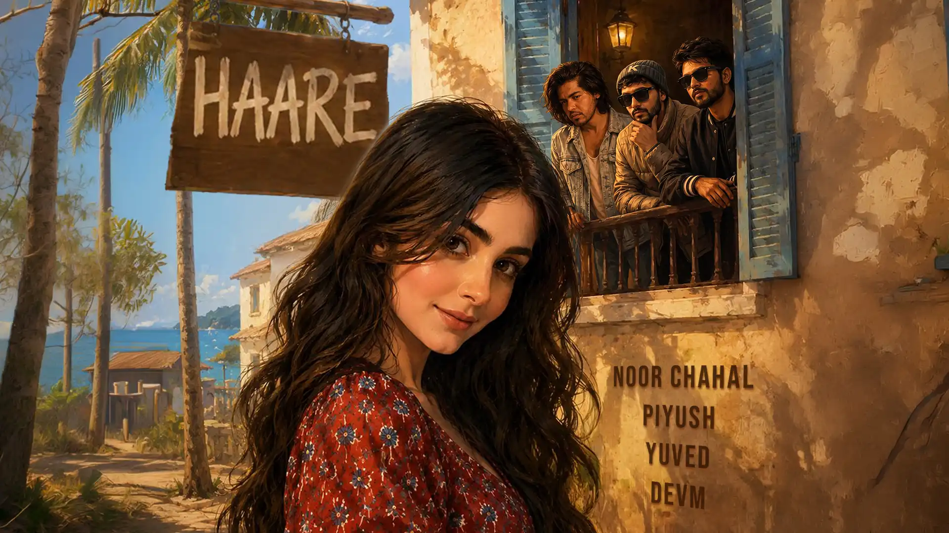 Noor Chahal embraces the butterflies of new love with ‘Haare’