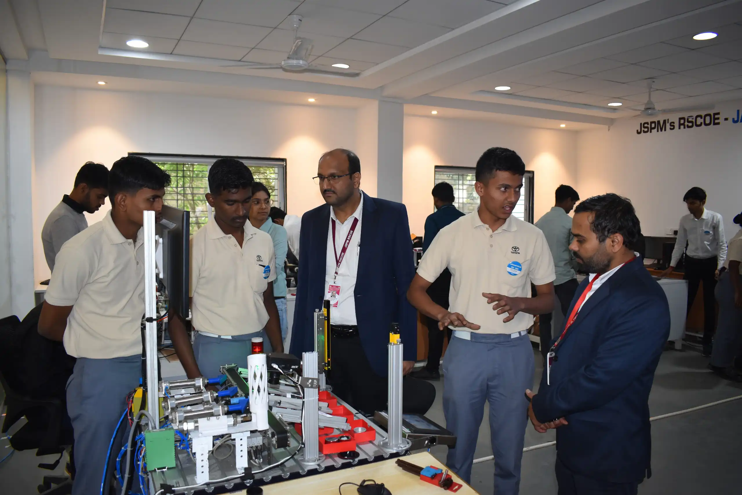 Toyota Technical Training Institute Students Shine at Janatics Automation Skill Challenge 2025