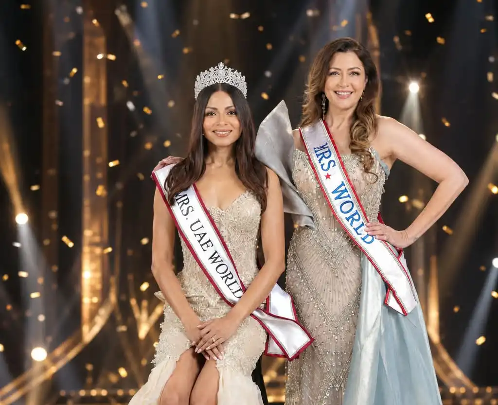 Dr Aditi Govitrikar Crowns Ankita Jain Bhatia as Mrs UAE World 2026