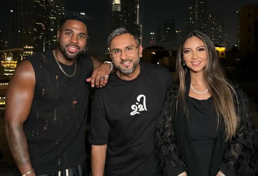 Yo Yo Honey Singh Hosts Exclusive Dinner for Jason Derulo in Dubai