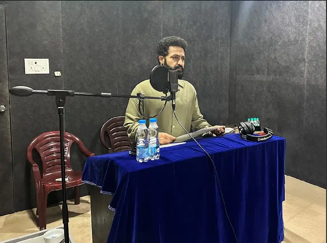 Man of the masses NTR starts Dubbing for YRF's War 2!