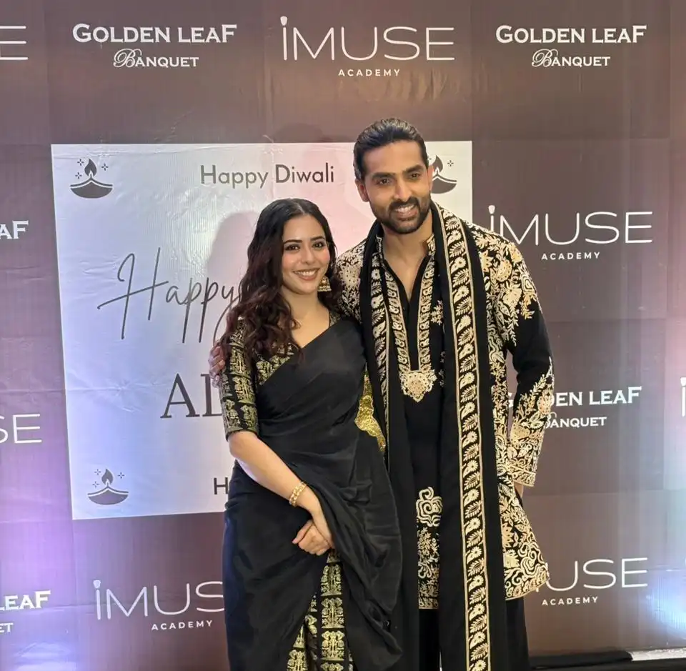 Neha Adhvik Mahajan Hosts a Star-Studded Diwali and Birthday Celebration for Adhvik Mahajan