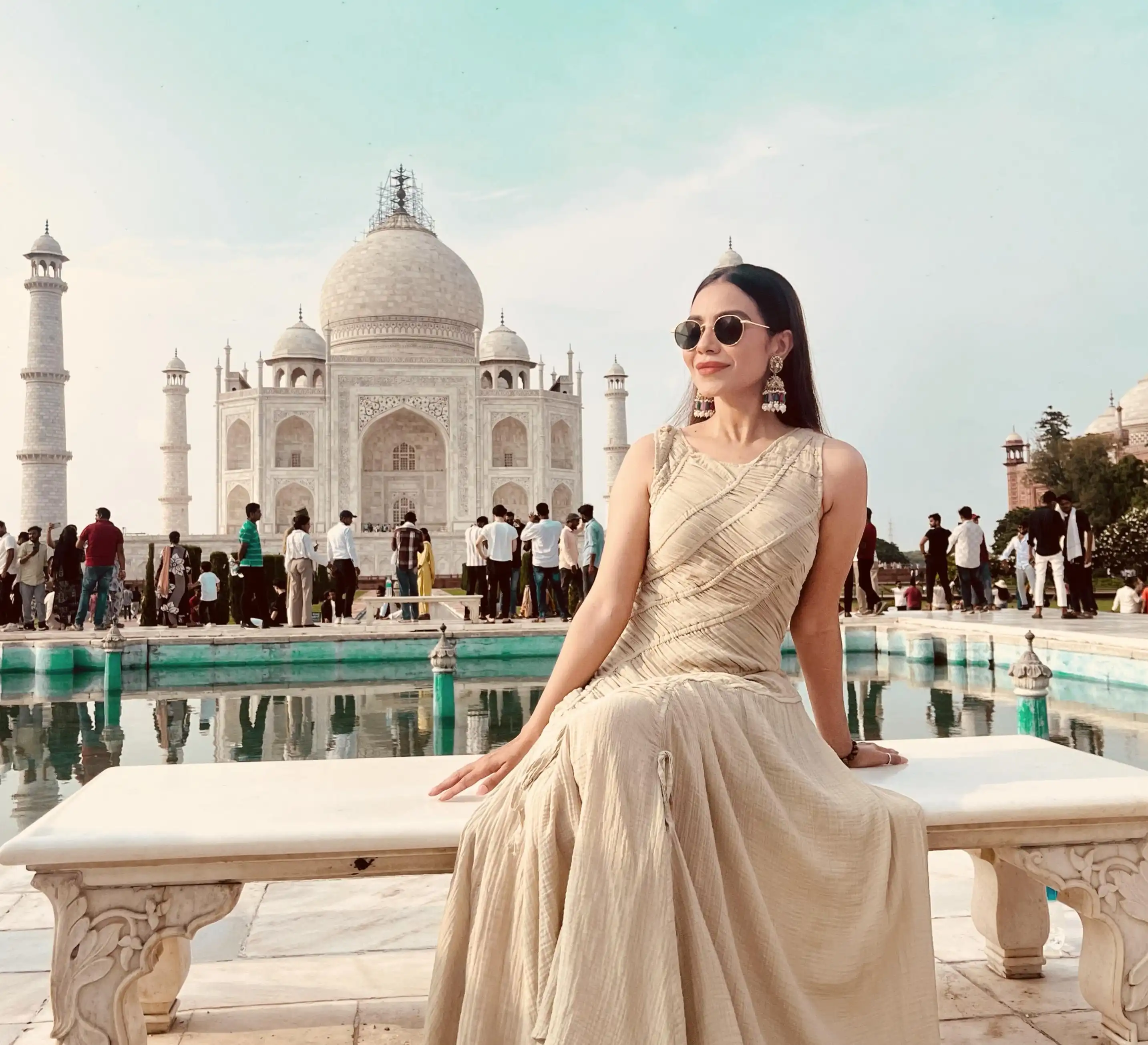 Sushmita Banik: When I stood in front of the Taj Mahal, I was awestruck