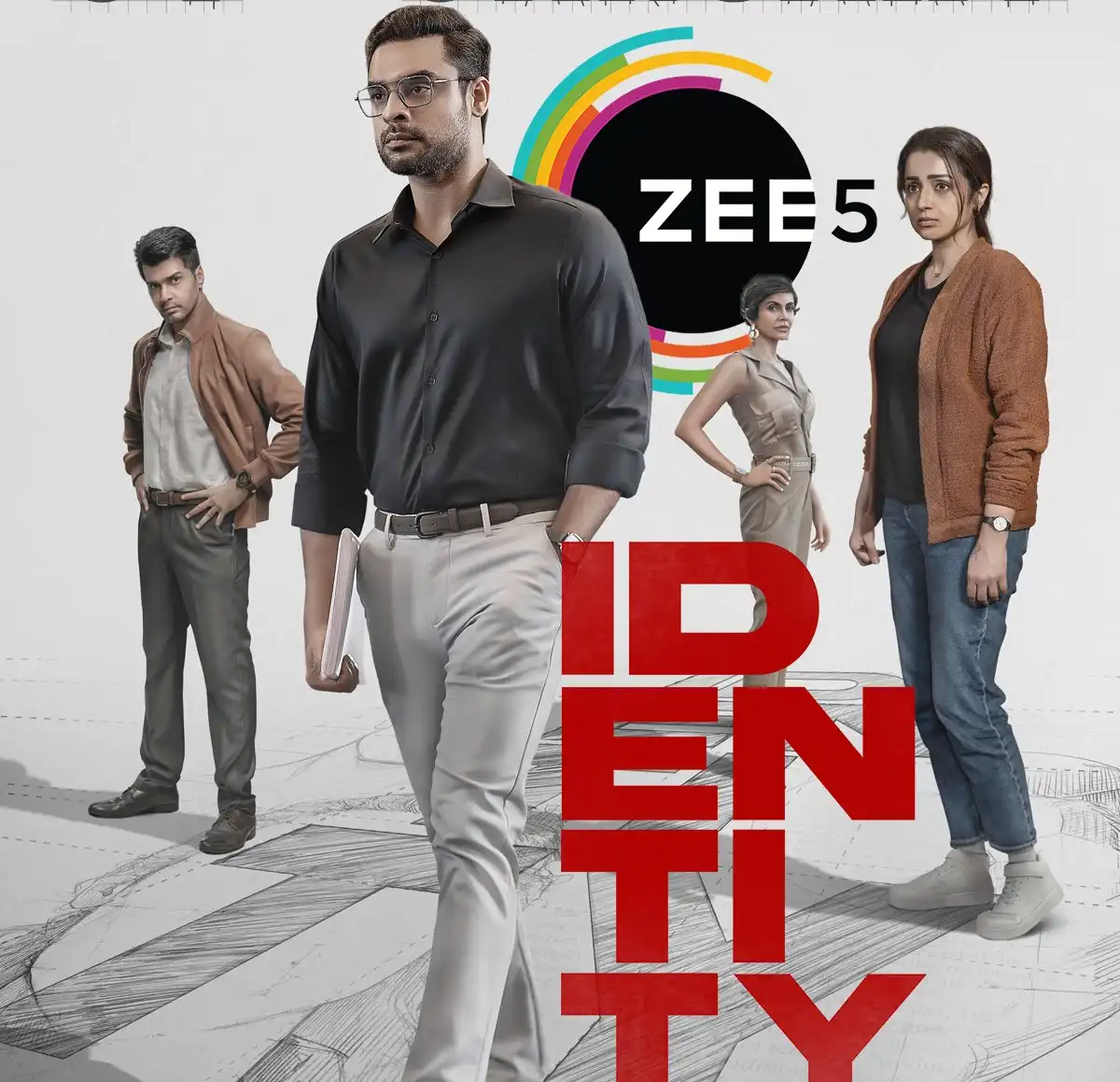 ZEE5 Global Presents Identity Featuring Tovino Thomas and Trisha Krishnan