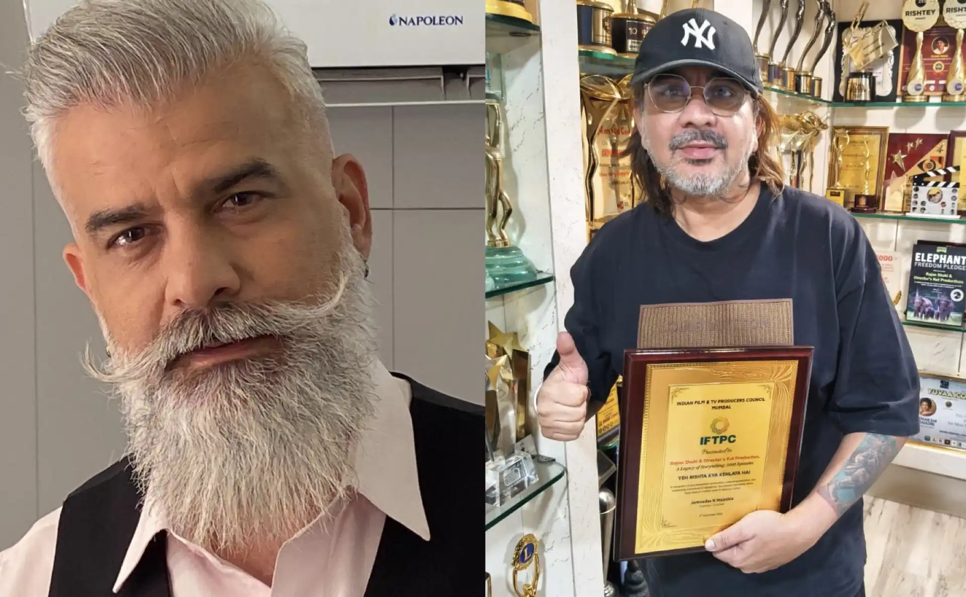 Rajan Shahi facilitated by IFTPC chairman JD Majethia 