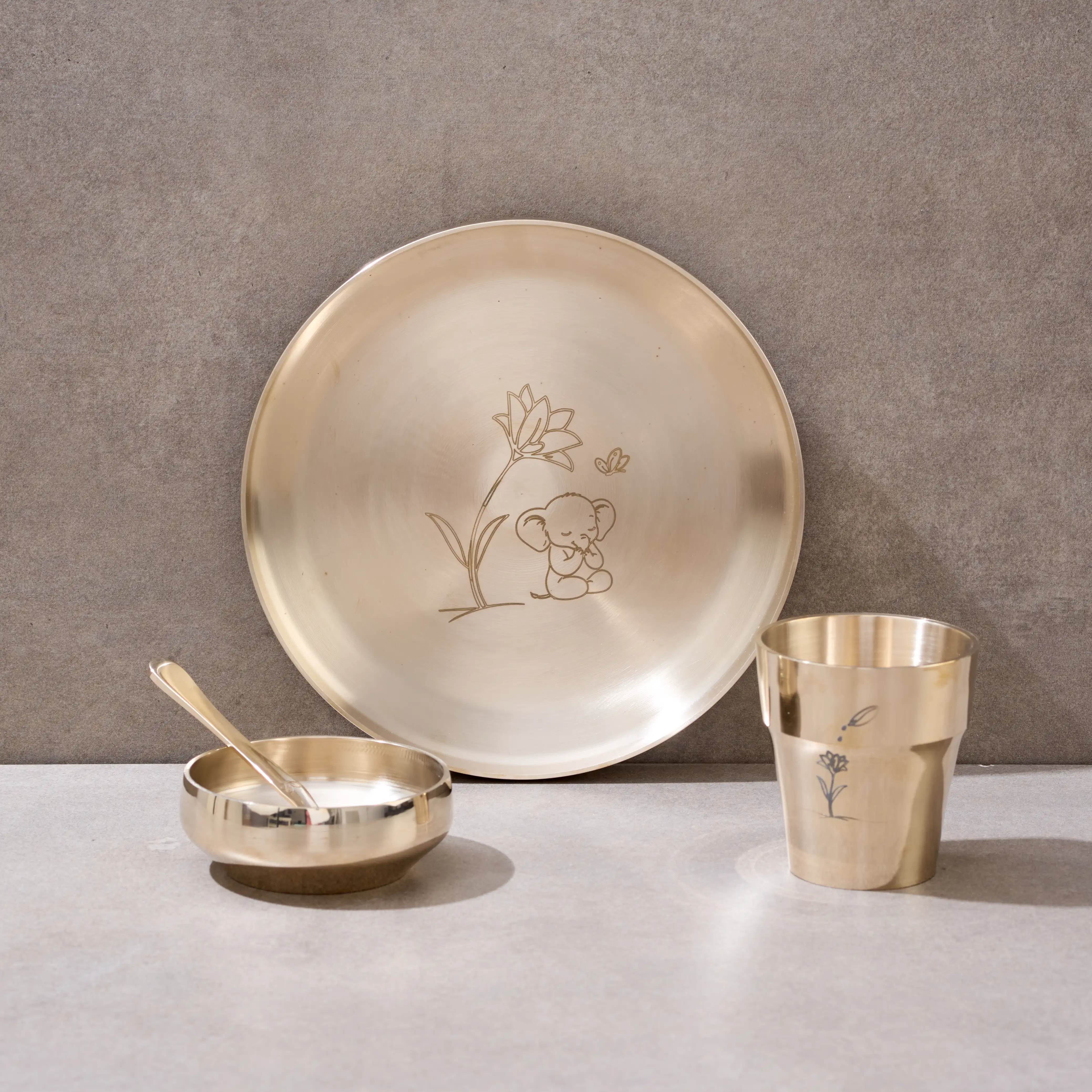 P•TAL Introduces SuRu – Kansa Kids Dinner Set, Crafted with Nakuul & Jankee