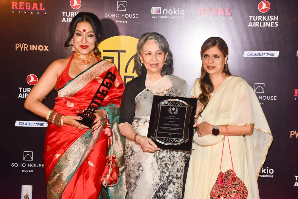 Rituparna Sengupta Shines at the Premiere of Puratawn (The Ancient) at MAMI Film Festival