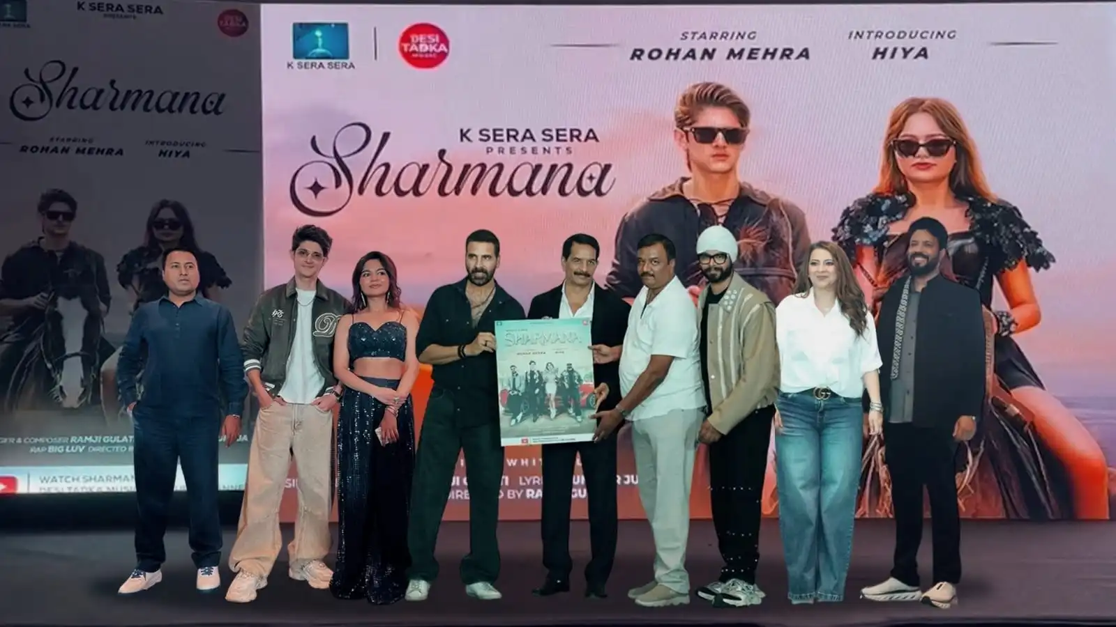 Akshay Kumar Unveils ‘Sharmana’