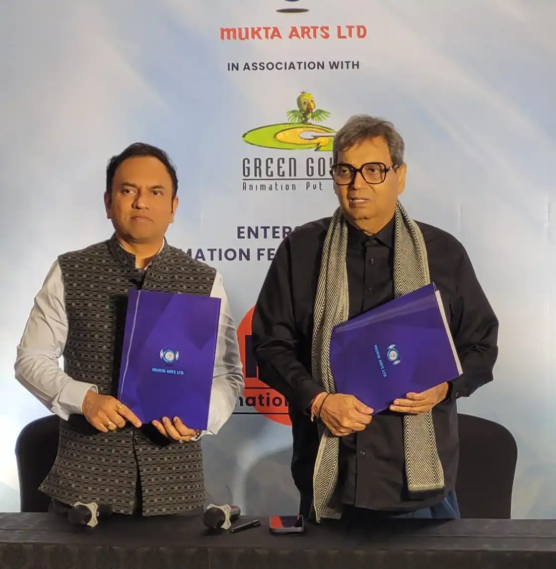Mukta Arts Ltd. and Green Gold Animation Announce MOU to Develop Animated Shows and Films from Mukta Arts IP