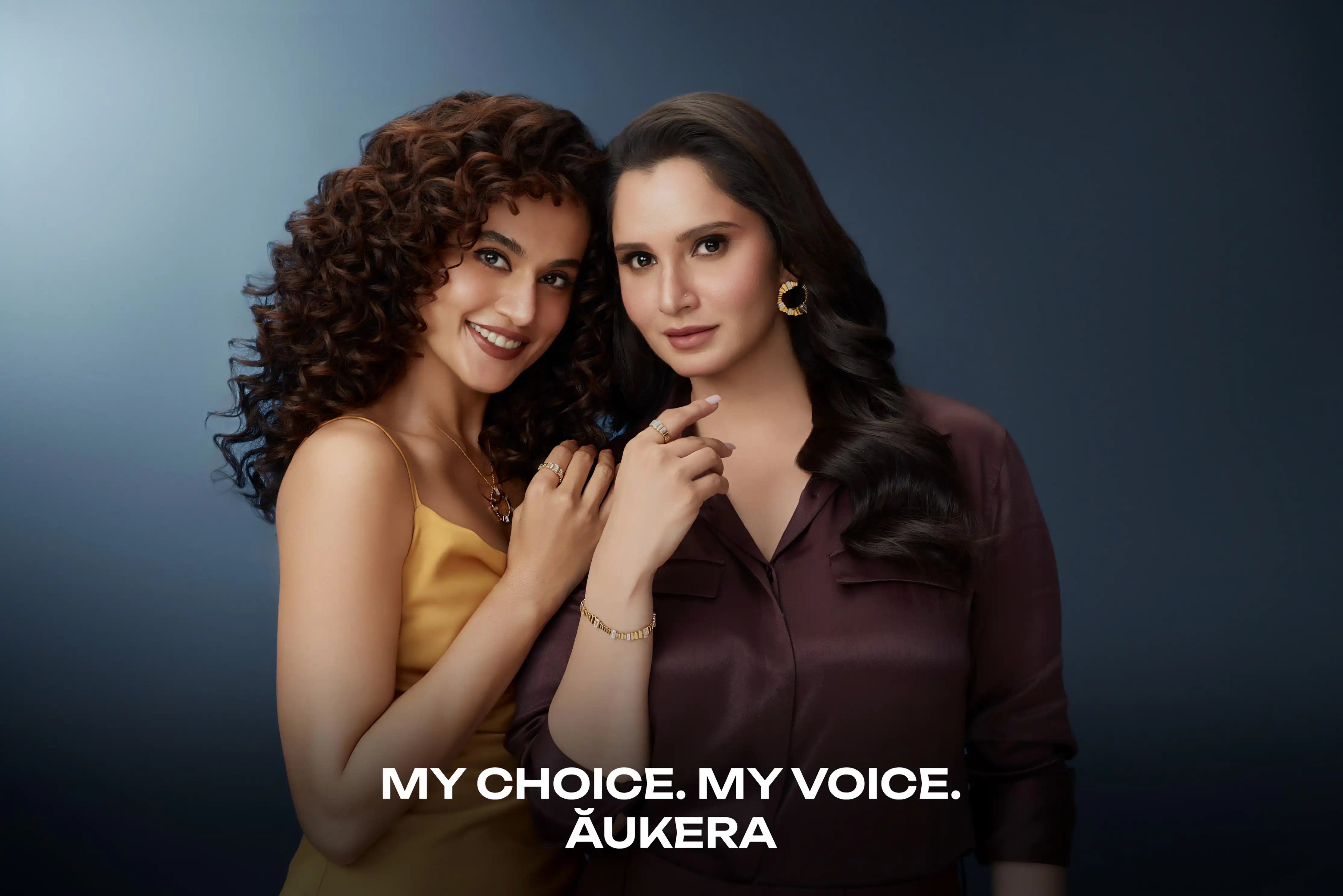 Aukera onboards Taapsee Pannu and Sania Mirza