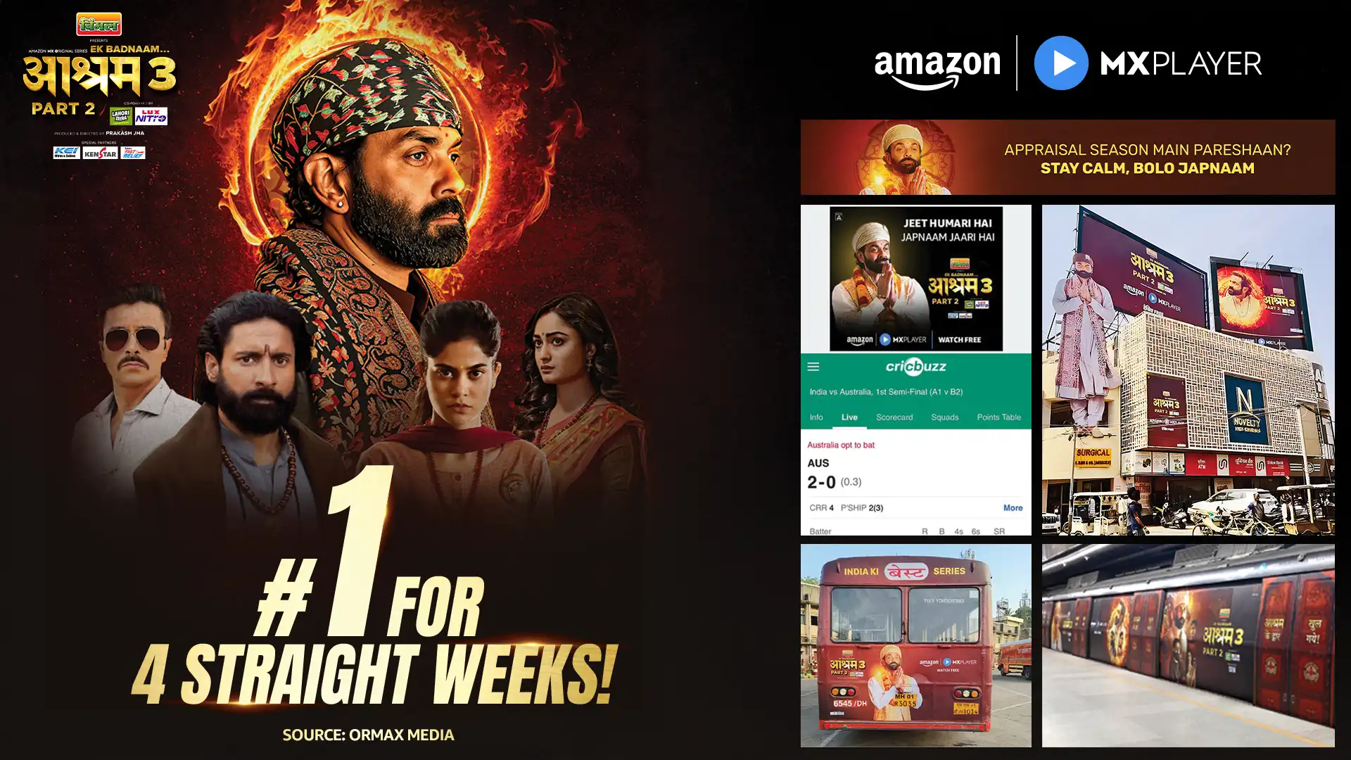 Amazon MX Player’s ‘Aashram’ starring Bobby Deol breaks all stereotypes