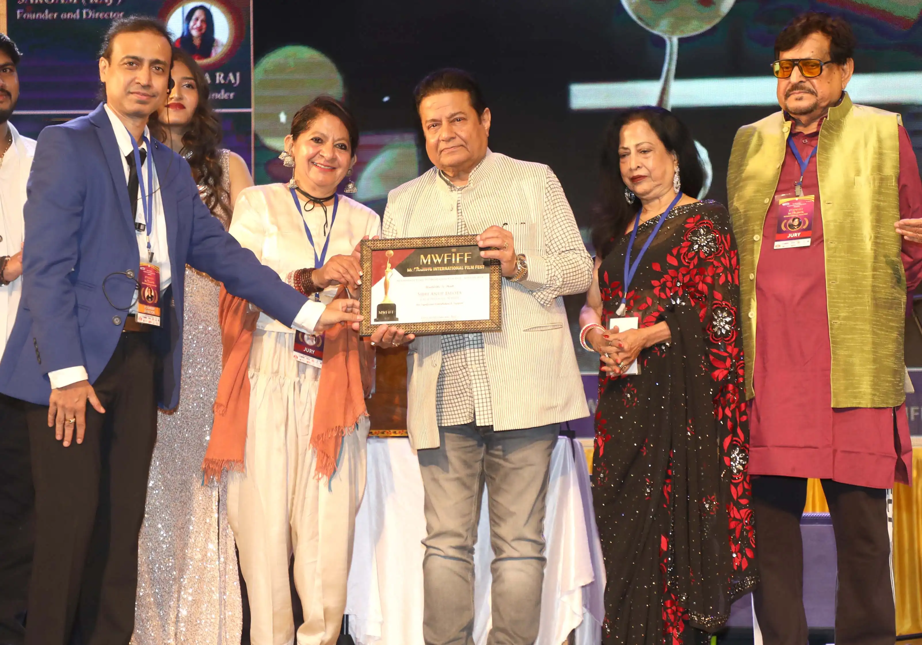 Padma Shri Anup Jalota, Jaspinder Narula Attend 7th Moonwhite Films International Film Festival