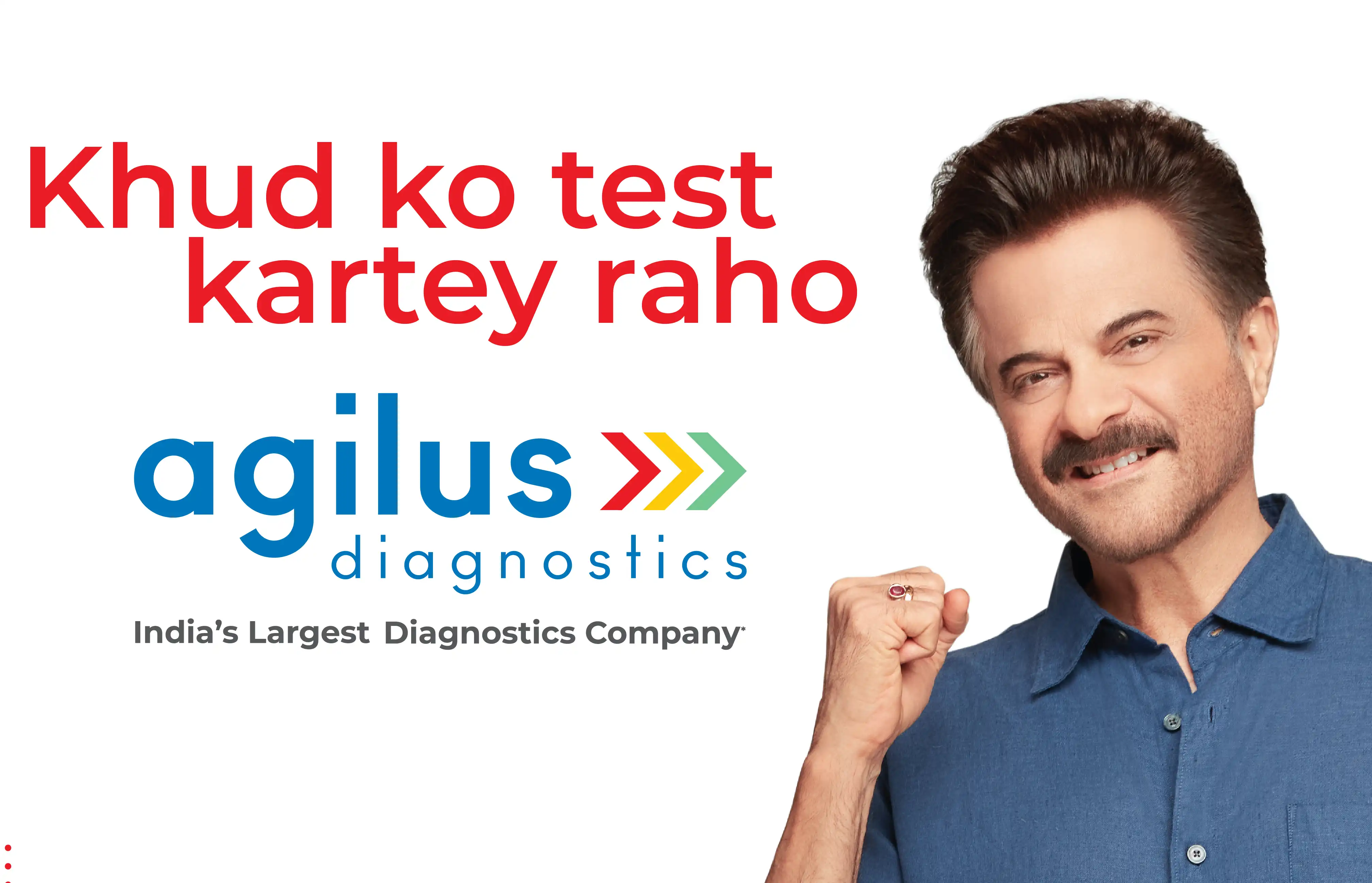 Agilus Diagnostics welcomes Anil Kapoor as Brand Ambassador