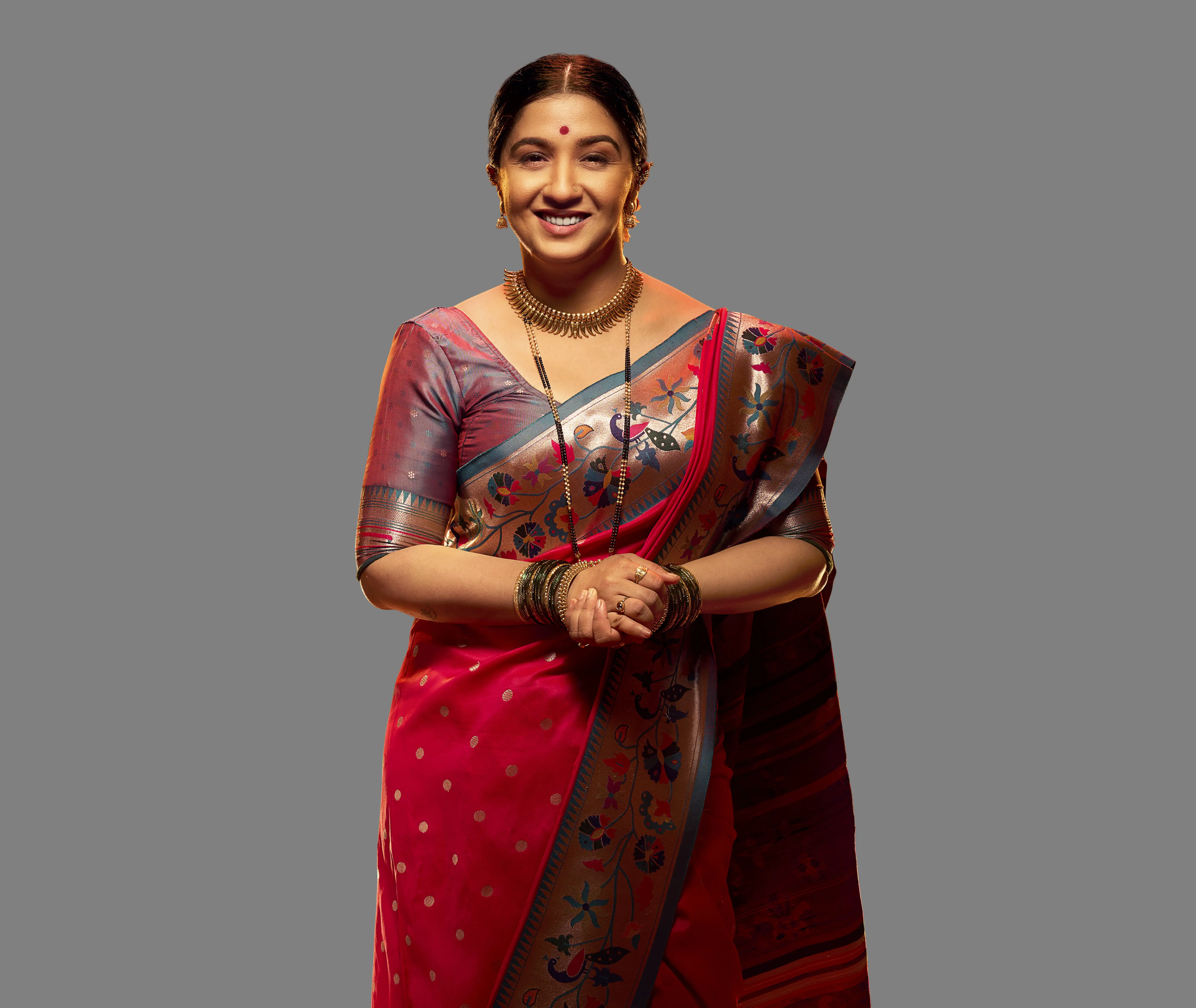 Snehlata Vasaikar’s look in Vashikaranam reflects rooted Traditions and Cultural Authenticity