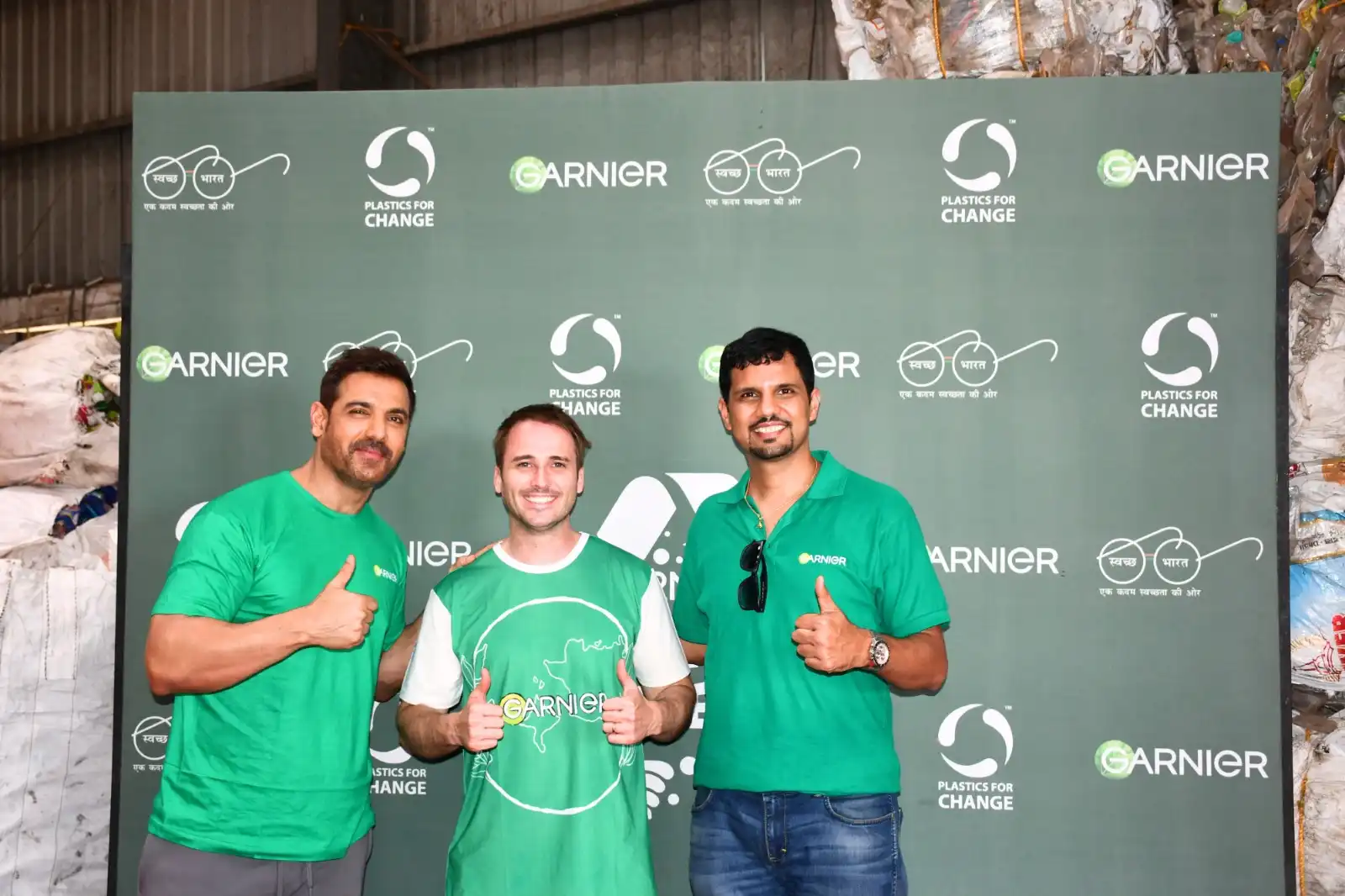 John Abraham Leads Chennai’s Beach Green-Up for Garnier	