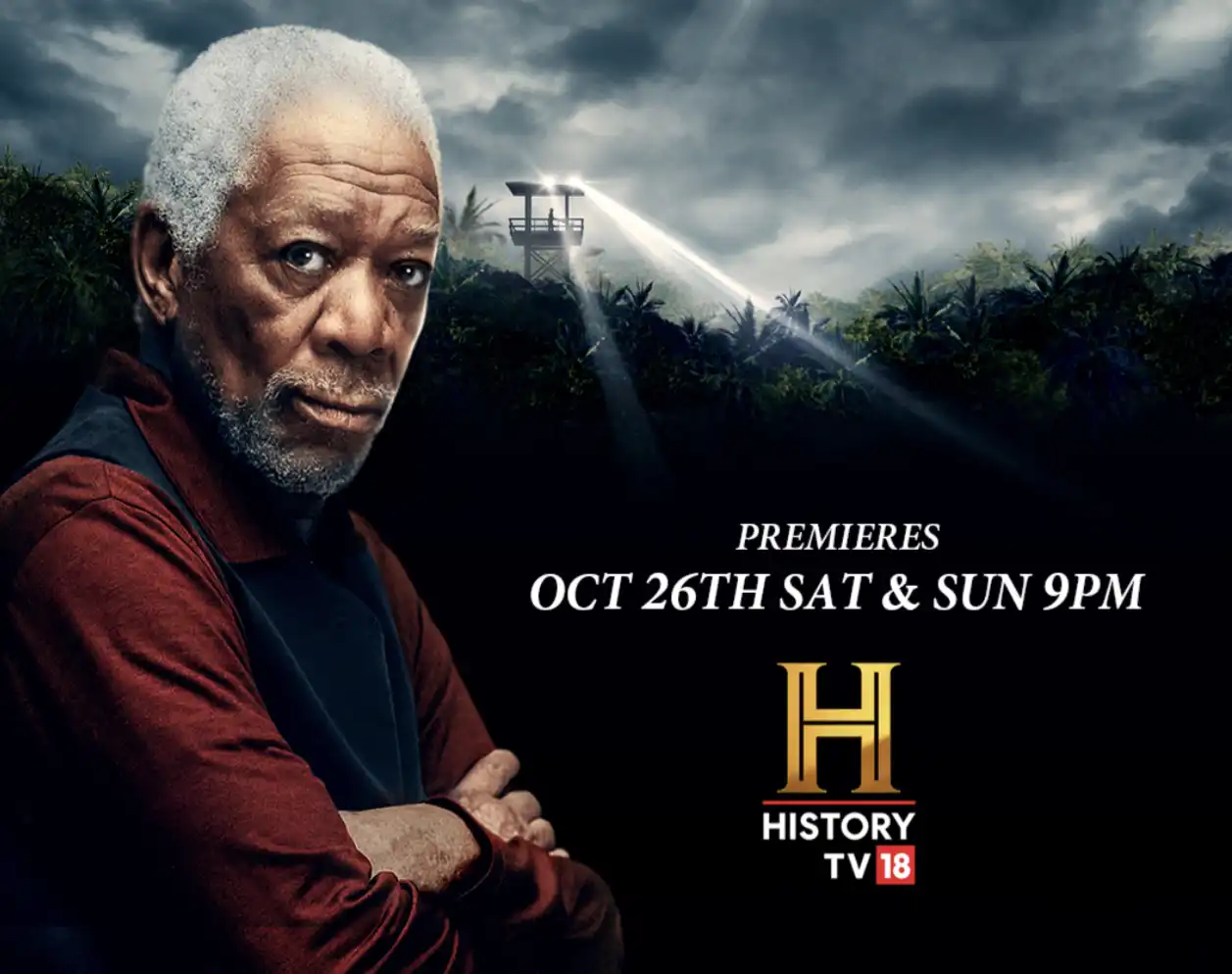 Morgan Freeman Brings True Stories of Daring Escapes to Life in ‘History’s Greatest Escapes’ on HistoryTV18