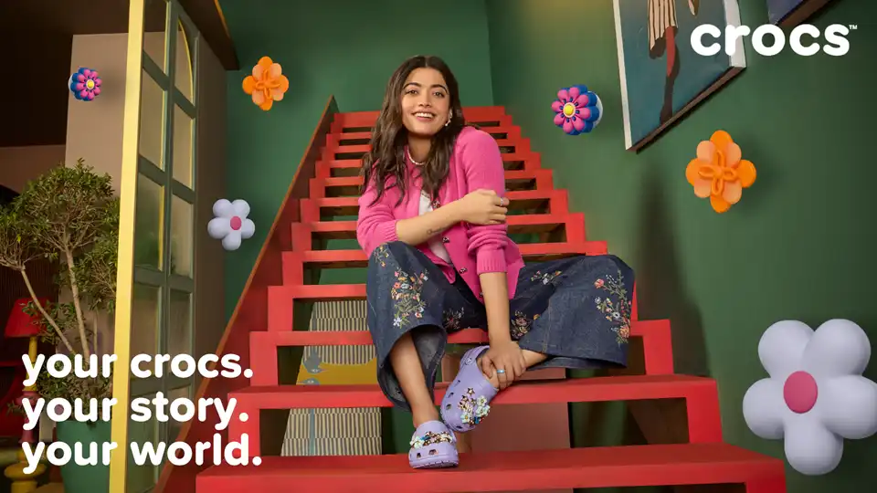 Rashmika Mandanna from India joins the Crocs family as a global ambassador